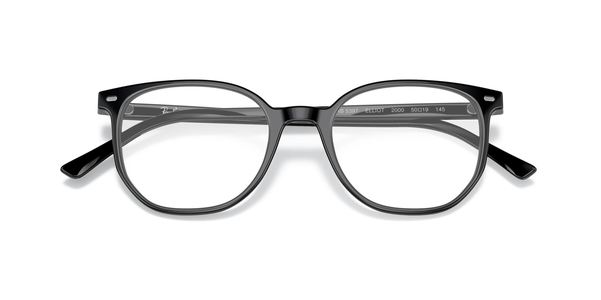 RB5397 Black AcetateEyeglass Frames for Glasses Direct, Closed View