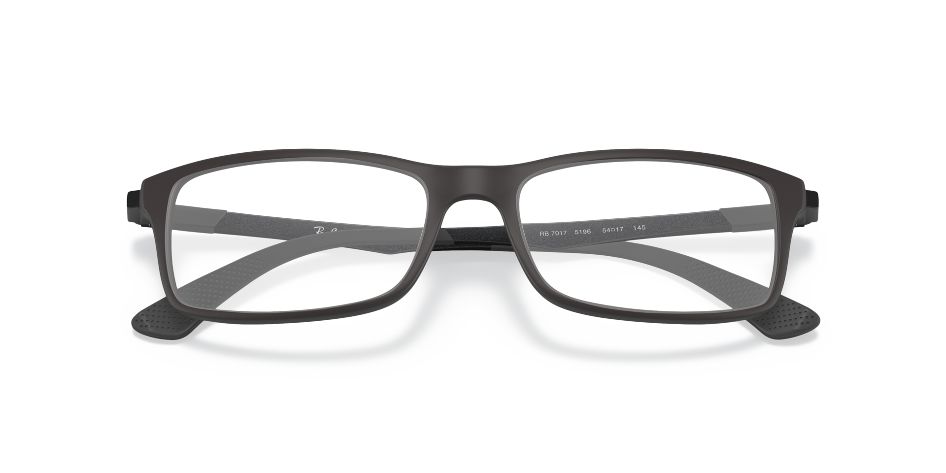 RB7017 Black PlasticEyeglass Frames for Glasses Direct, Closed View