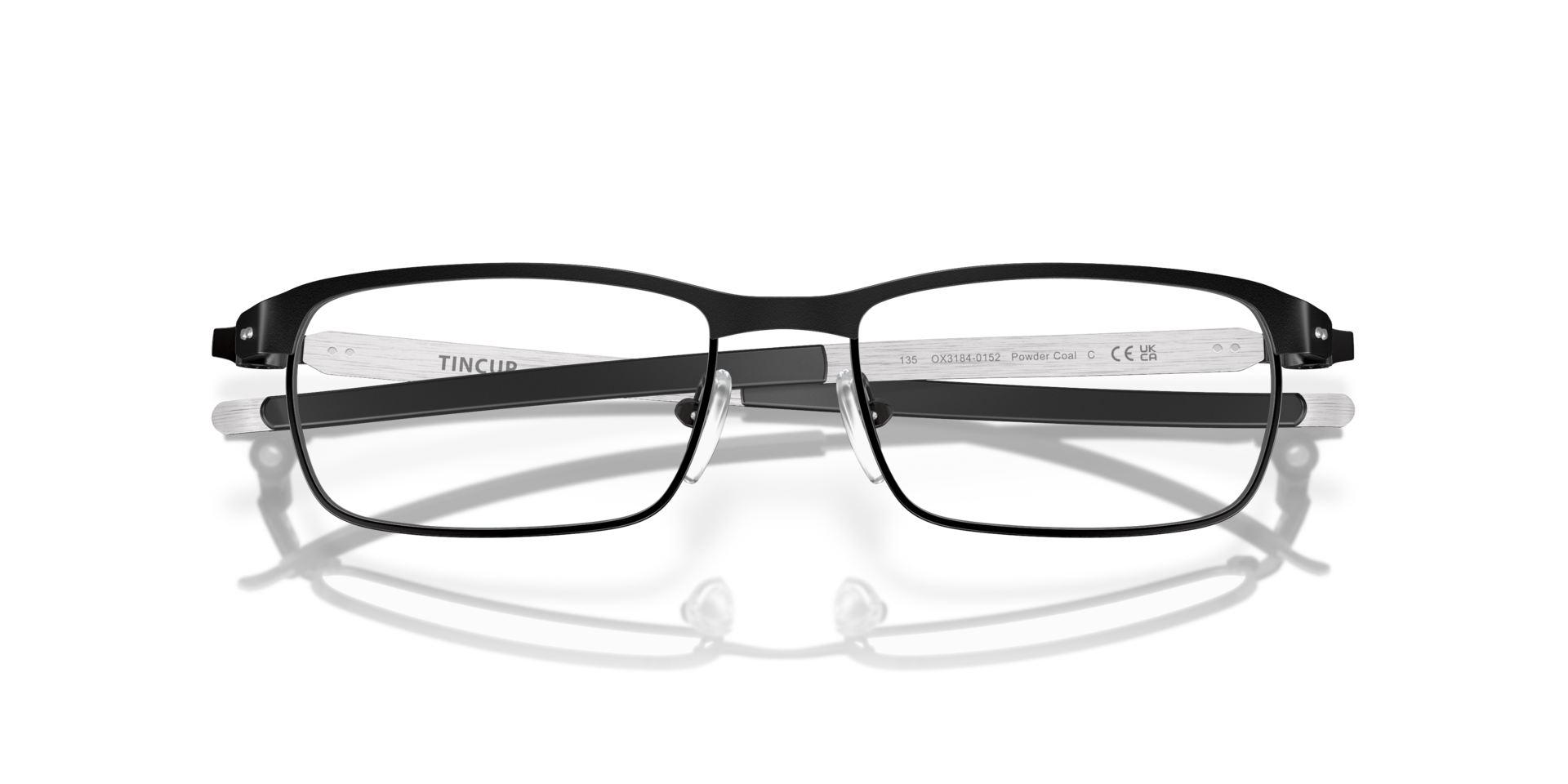 TinCup™ Powder Coal MetalEyeglass Frames for Glasses Direct, Closed View