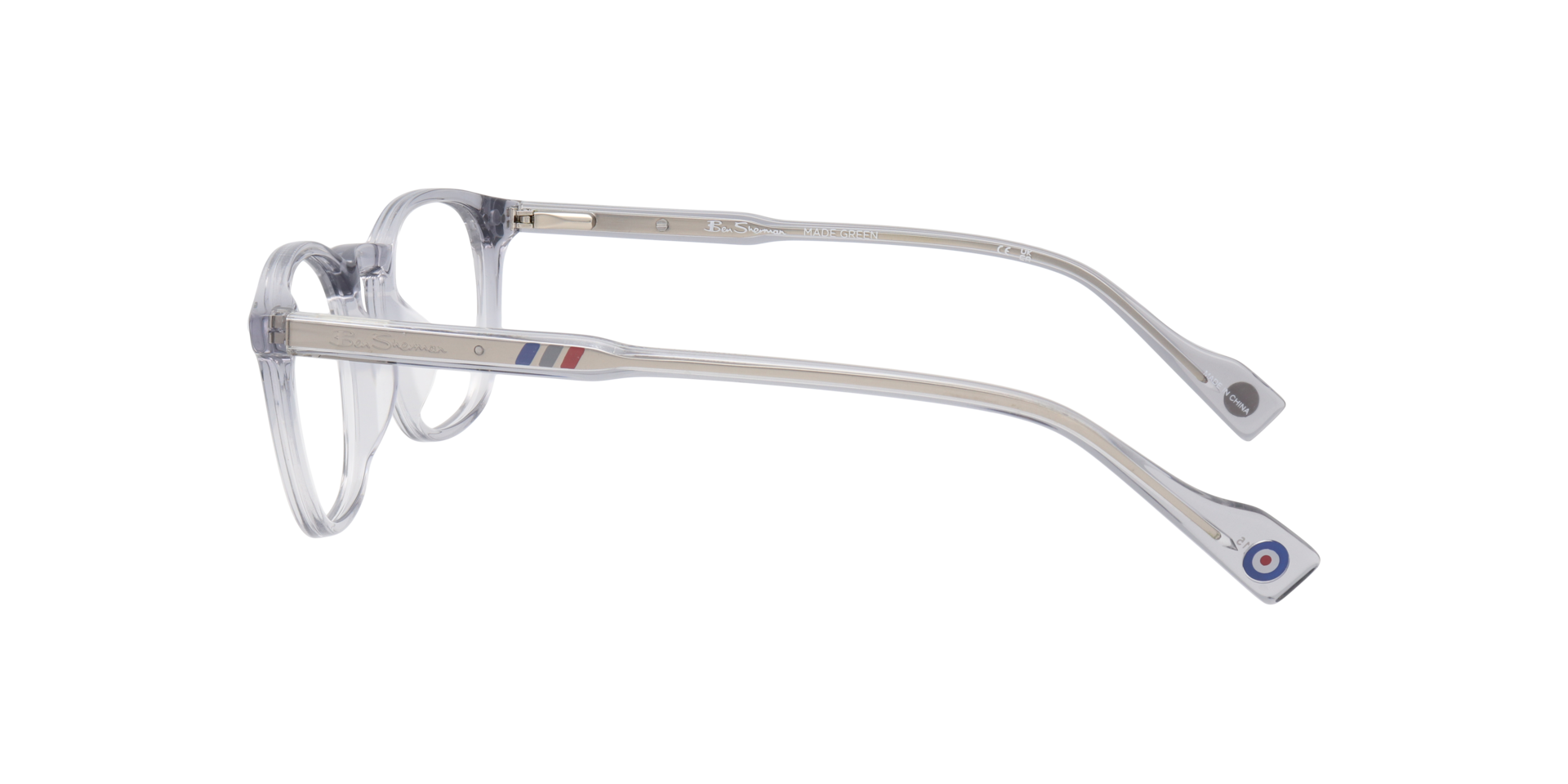 Lawrence Grey AcetateEyeglass Frames for Glasses Direct, Side View