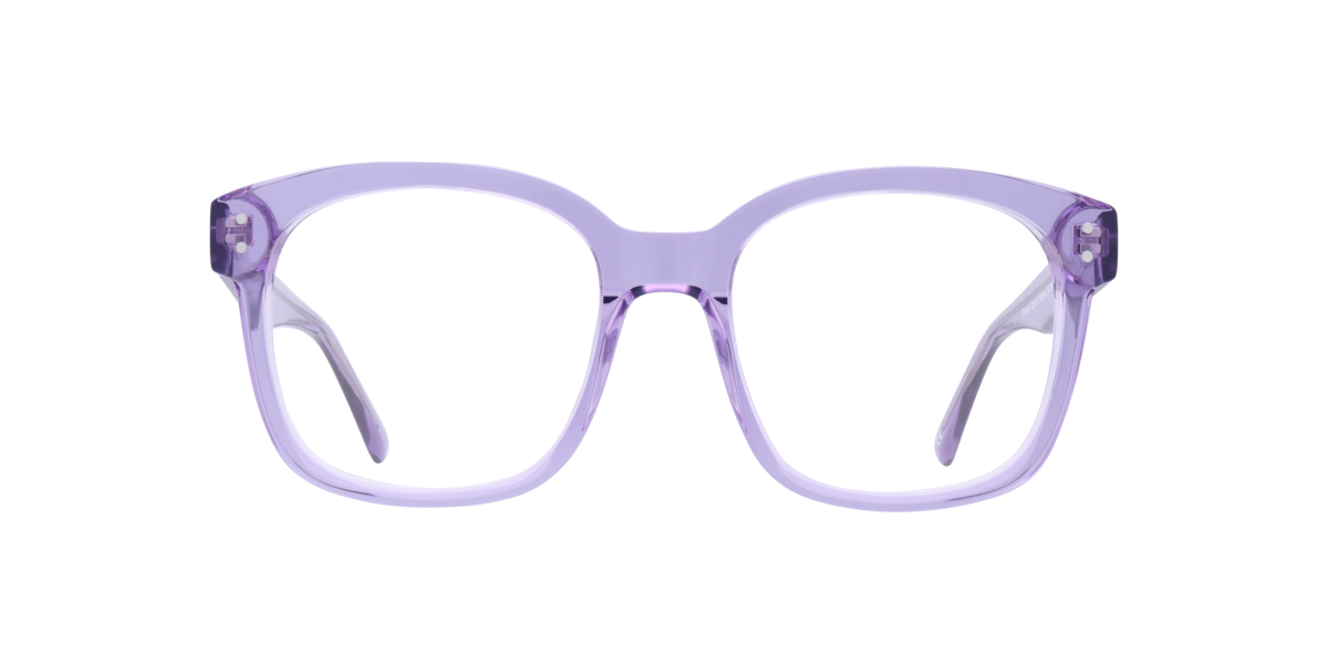 Scout Women's Crystal Mauve Square Acetate Eyeglasses Online - Full Rim - Francis