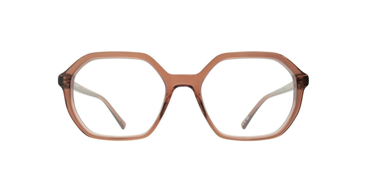 Scout Women's Brown Irregular Acetate Eyeglasses Online - Full Rim - Lola