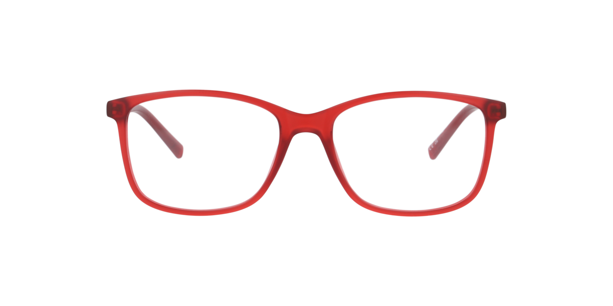 Gd Collection Unisex Red Rectangle Plastic Eyeglasses Online - Full Rim - Jax