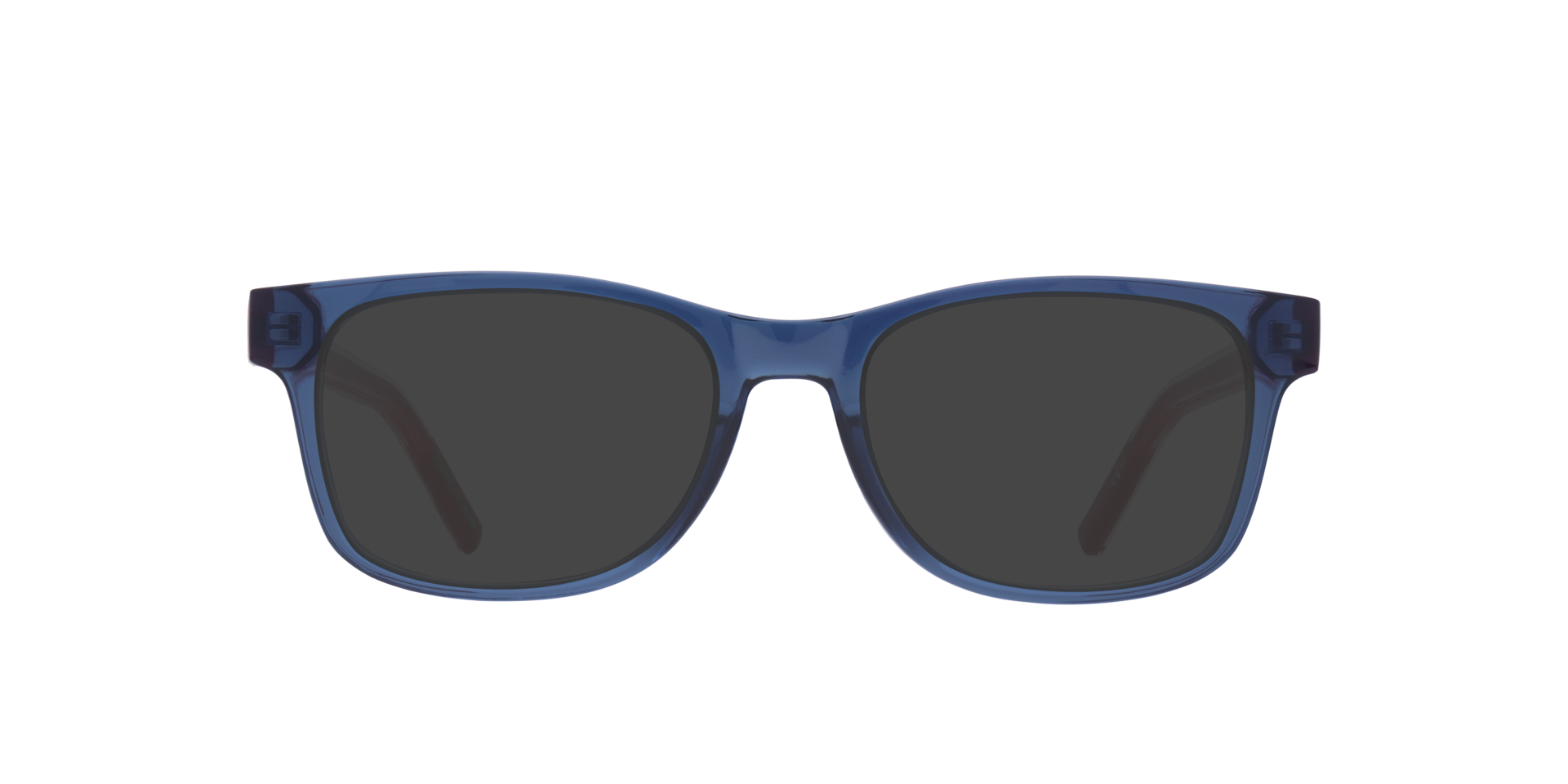 TJ 0079 Blue Red PlasticEyeglass Frames for Glasses Direct, with Tinted Lenses