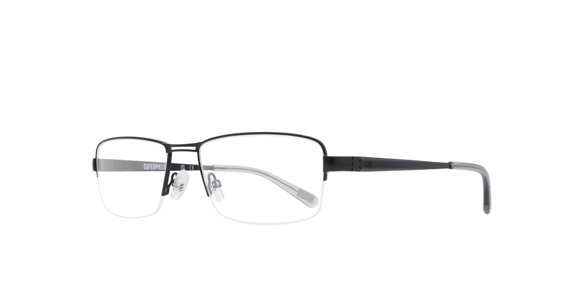 CTO 3012 Black MetalEyeglass Frames for Glasses Direct, Angle View