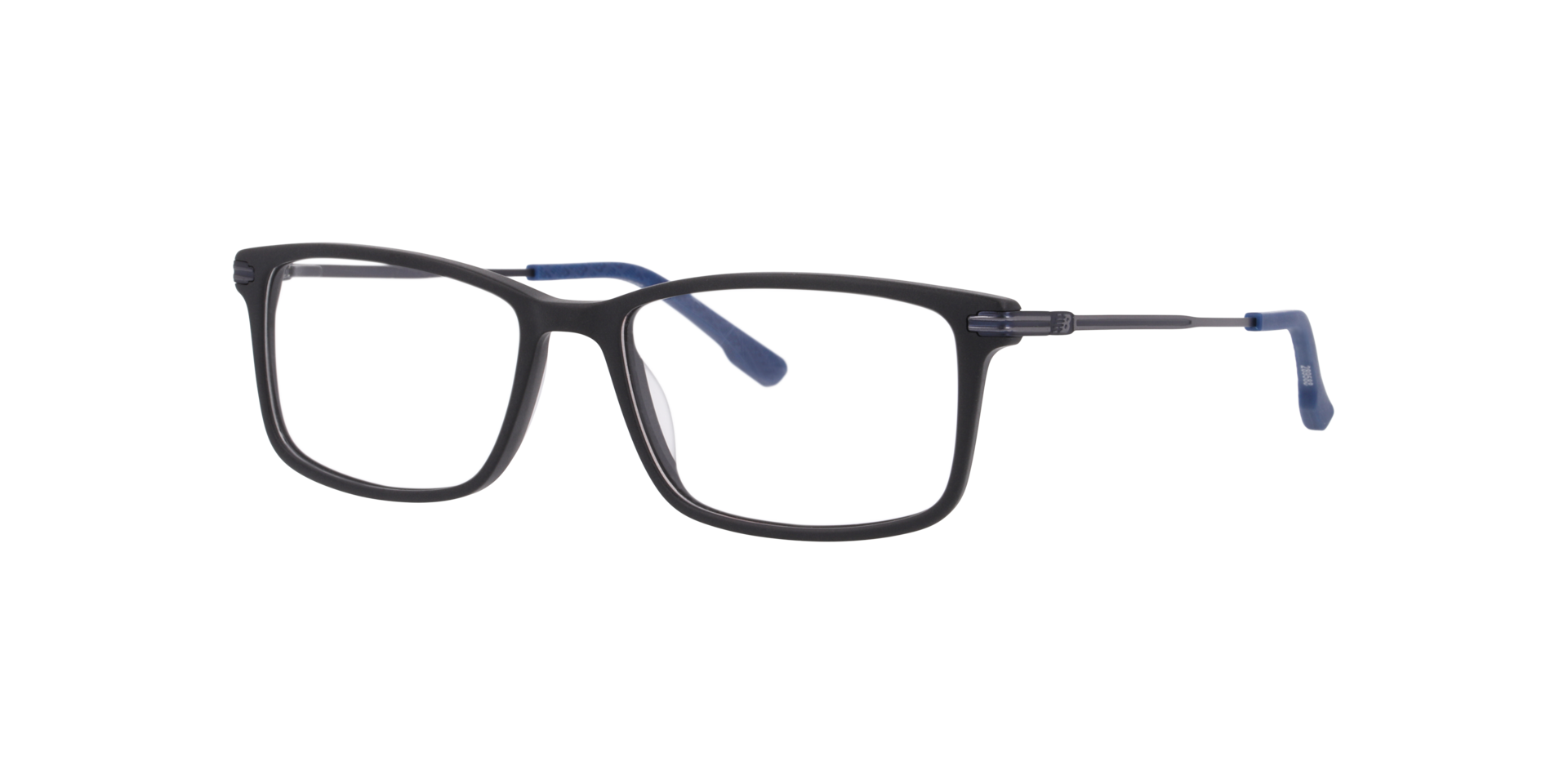 Nb4200 Black AcetateEyeglass Frames for Glasses Direct, Angle View