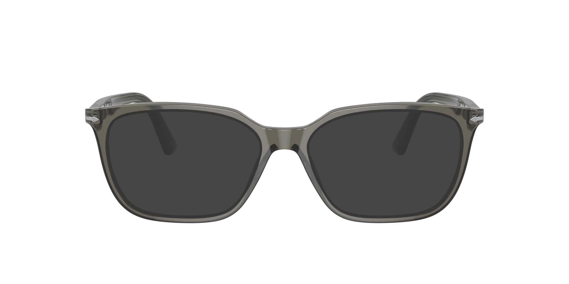 PO3298V Taupe Grey Transparent AcetateEyeglass Frames for Glasses Direct, with Tinted Lenses