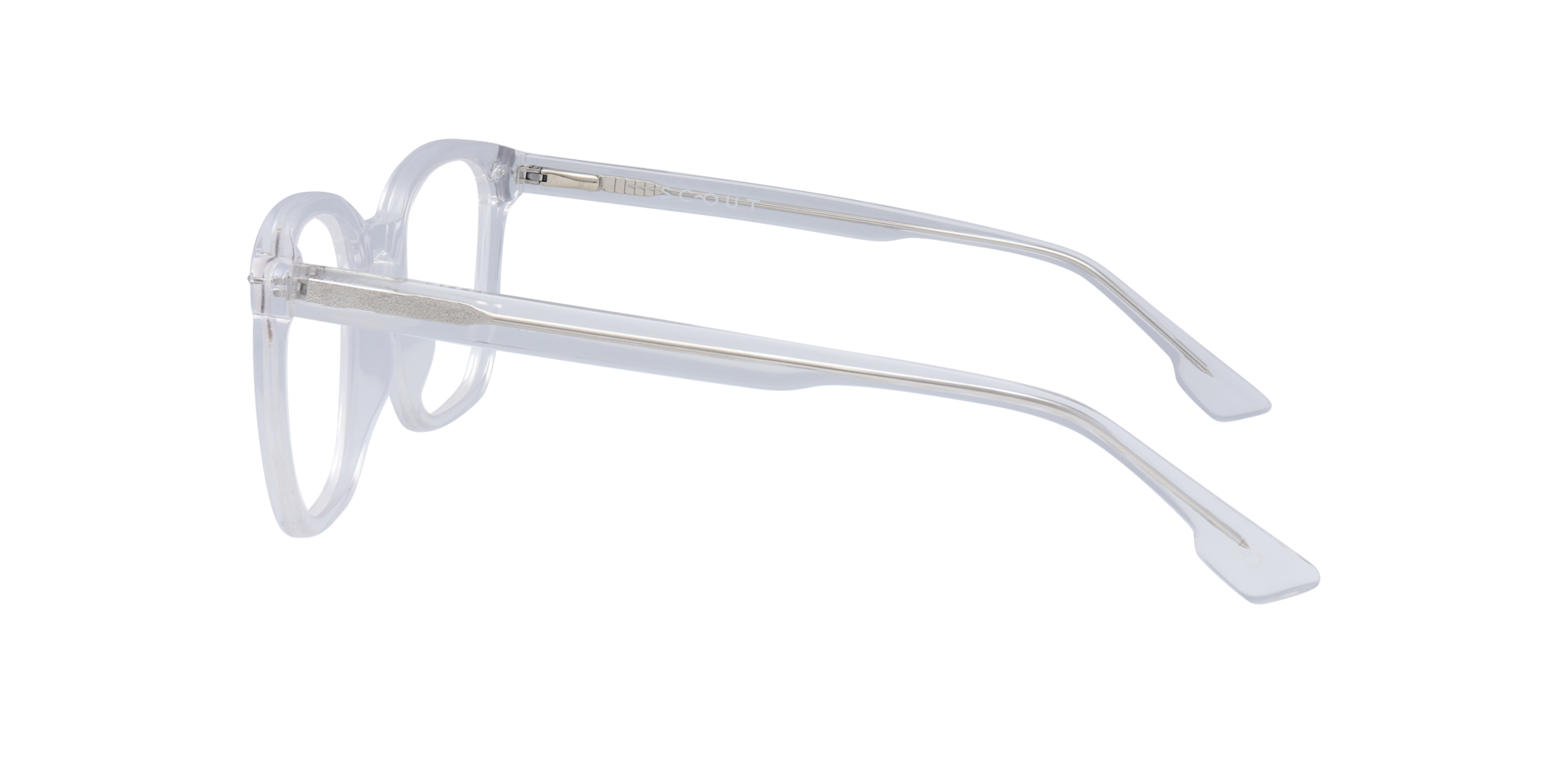 Elijah Crystal AcetateEyeglass Frames for Glasses Direct, Side View