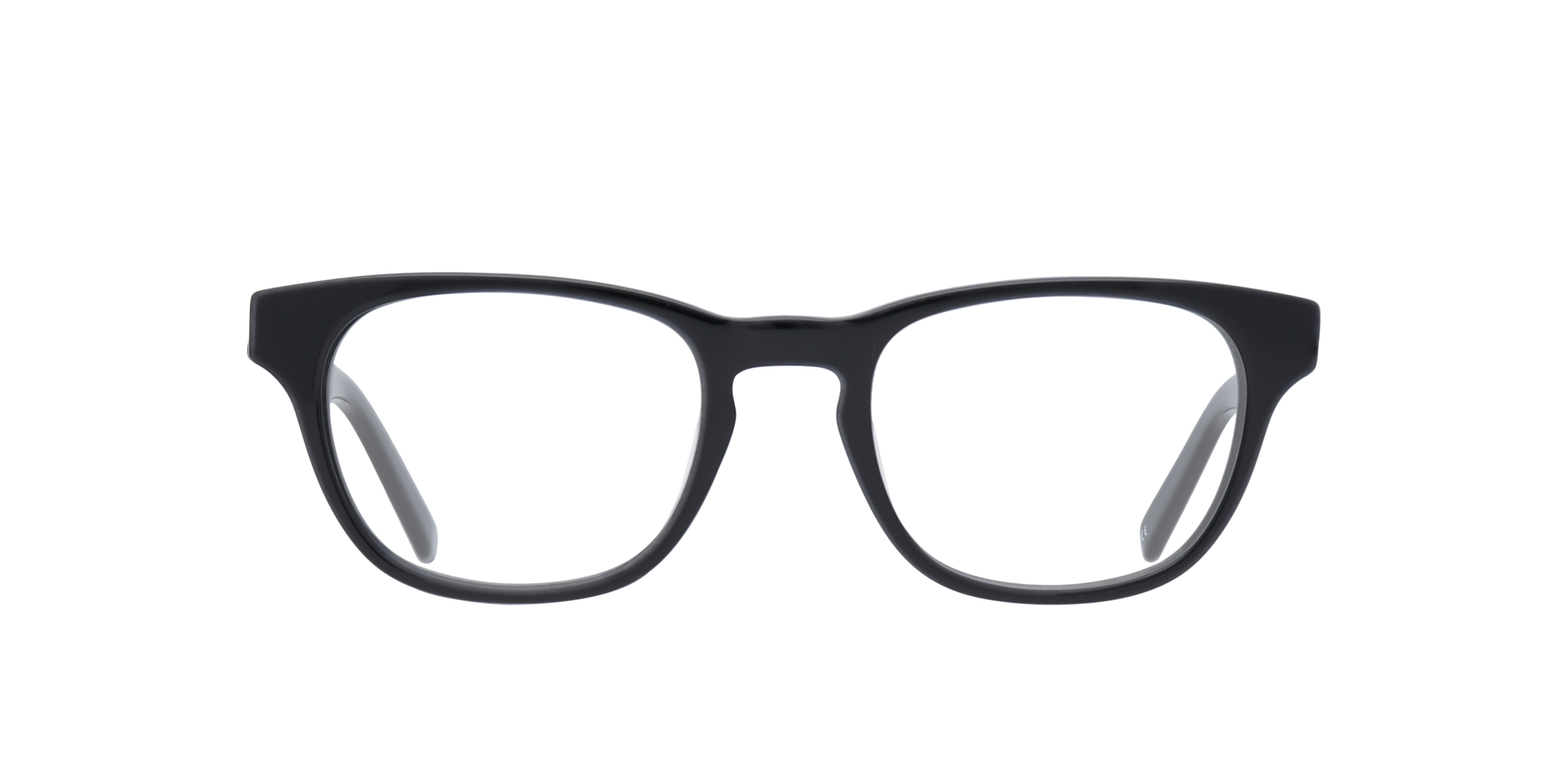 Andi Black AcetateEyeglass Frames for Glasses Direct, Front View