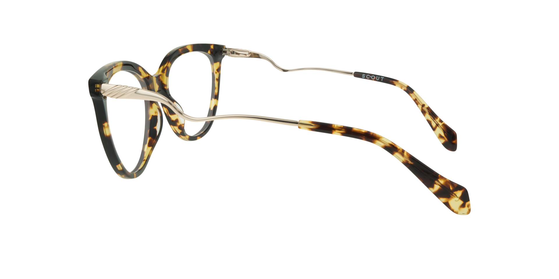 Jessica Spotty Havana AcetateEyeglass Frames for Glasses Direct, Side View