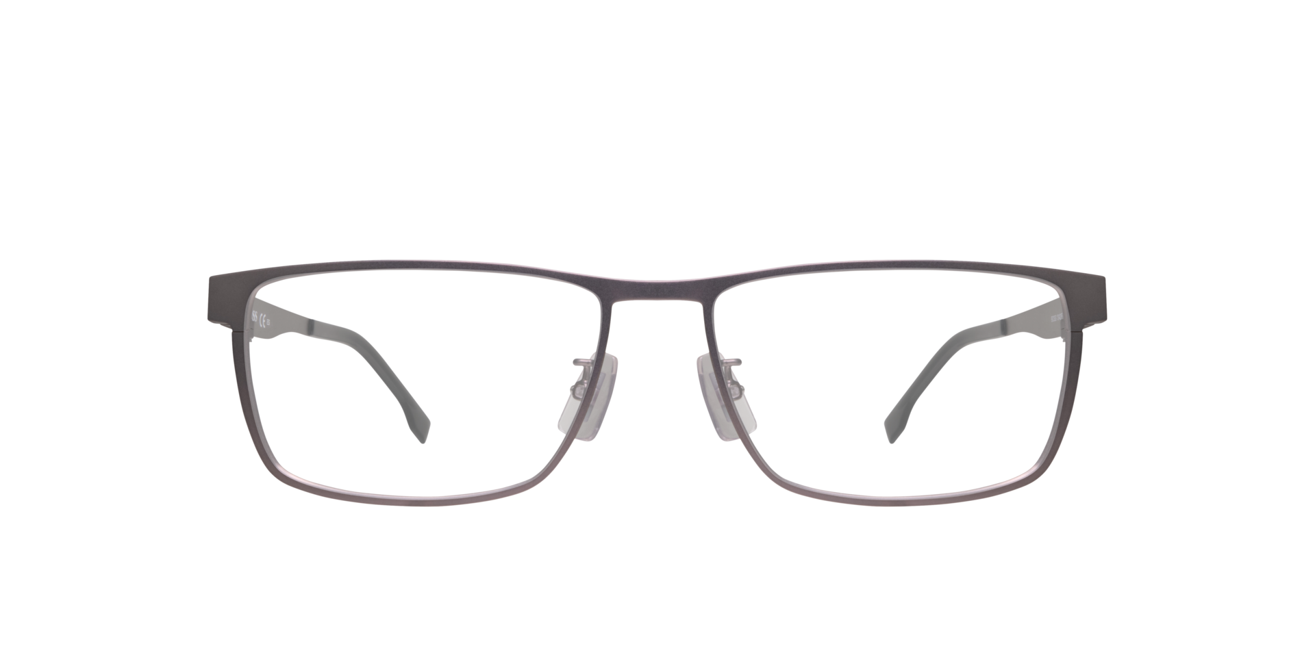 BOSS 1342/F Silver MetalEyeglass Frames for Glasses Direct, Front View
