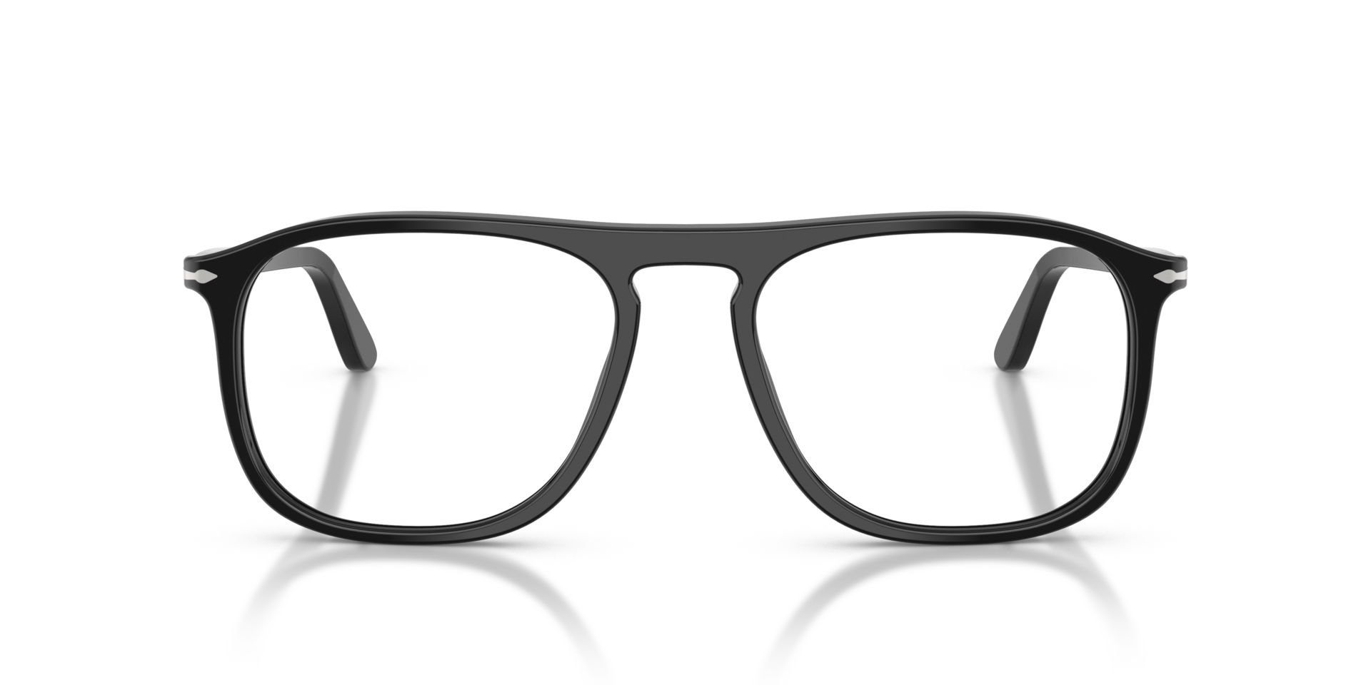 PO3392V Black AcetateEyeglass Frames for Glasses Direct, Front View