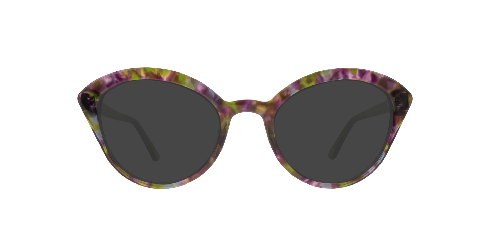 Harley Purple Green Havana AcetateEyeglass Frames for Glasses Direct, with Tinted Lenses