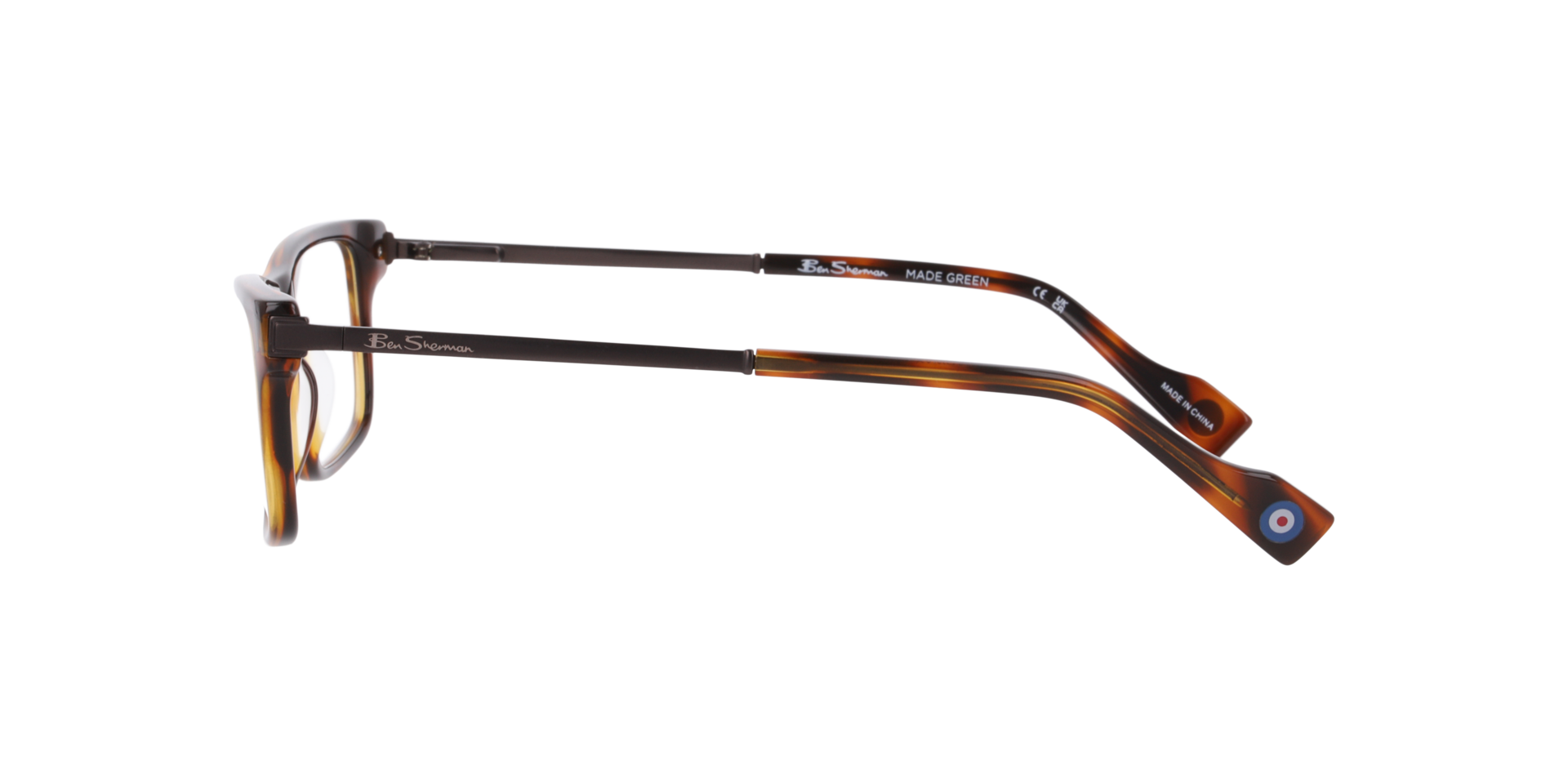 Bsbroadway Tortoise AcetateEyeglass Frames for Glasses Direct, Side View