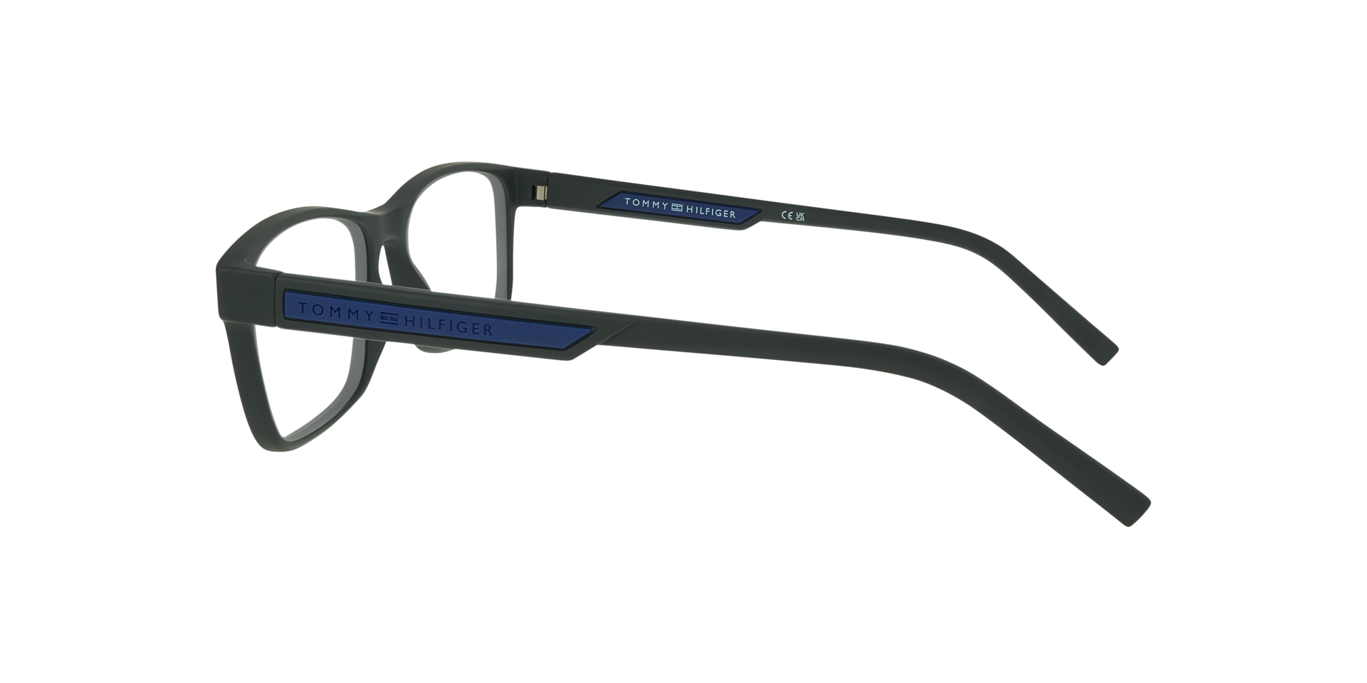 TH 2091 Silver PlasticEyeglass Frames for Glasses Direct, Side View