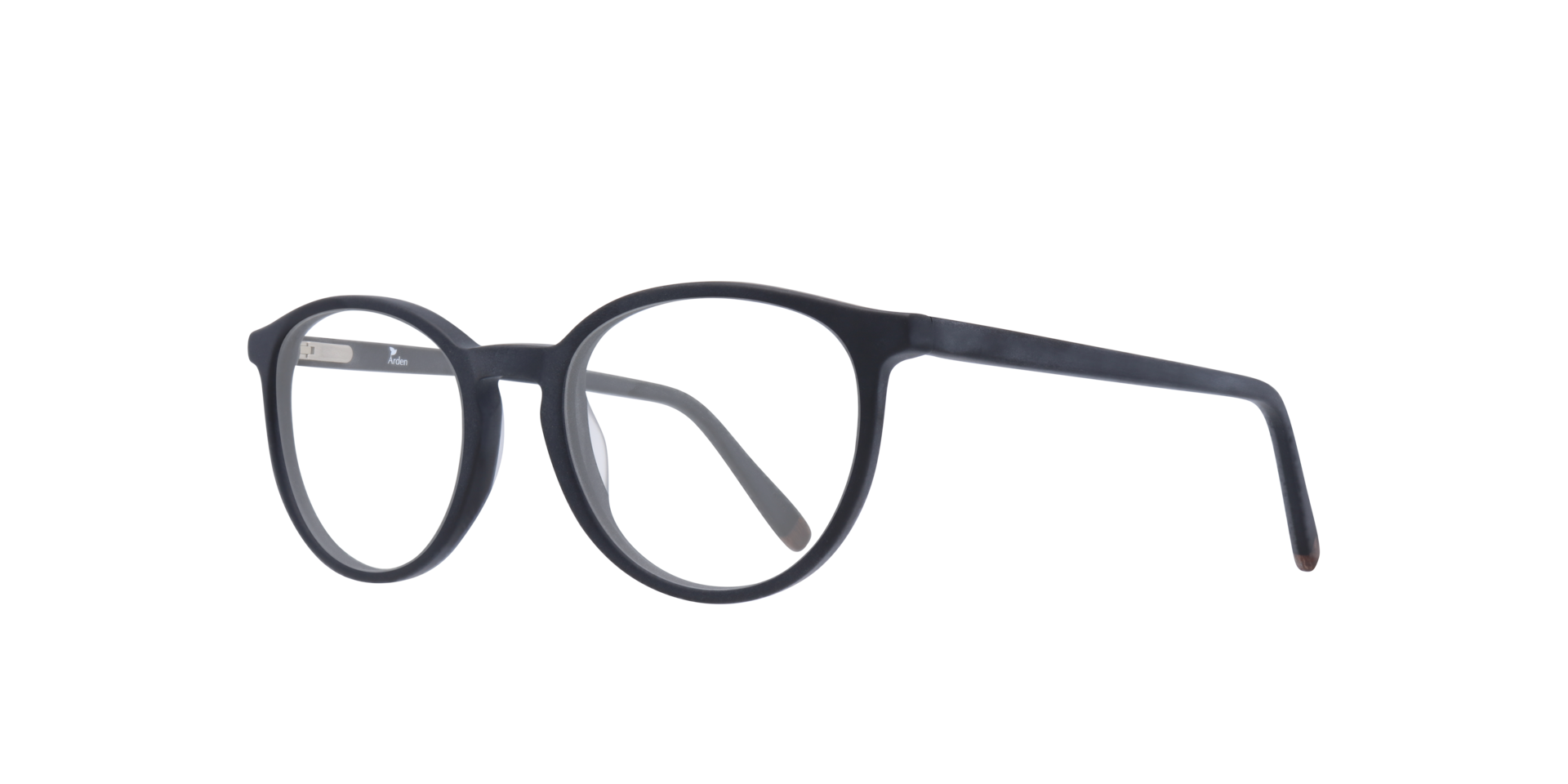 Luna1 Black AcetateEyeglass Frames for Glasses Direct, Angle View