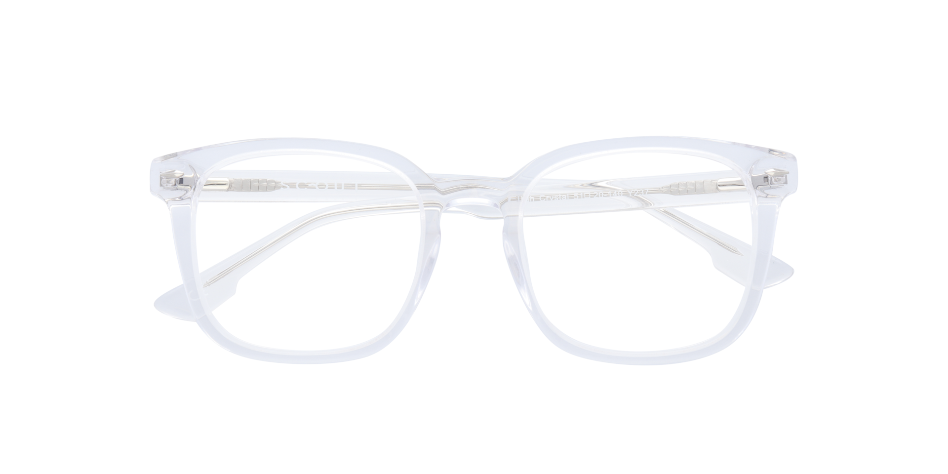 Elijah Crystal AcetateEyeglass Frames for Glasses Direct, Closed View