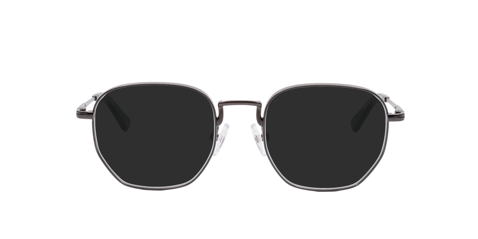 Monument Dark Green On Matte Gunmetal MetalEyeglass Frames for Glasses Direct, with Tinted Lenses