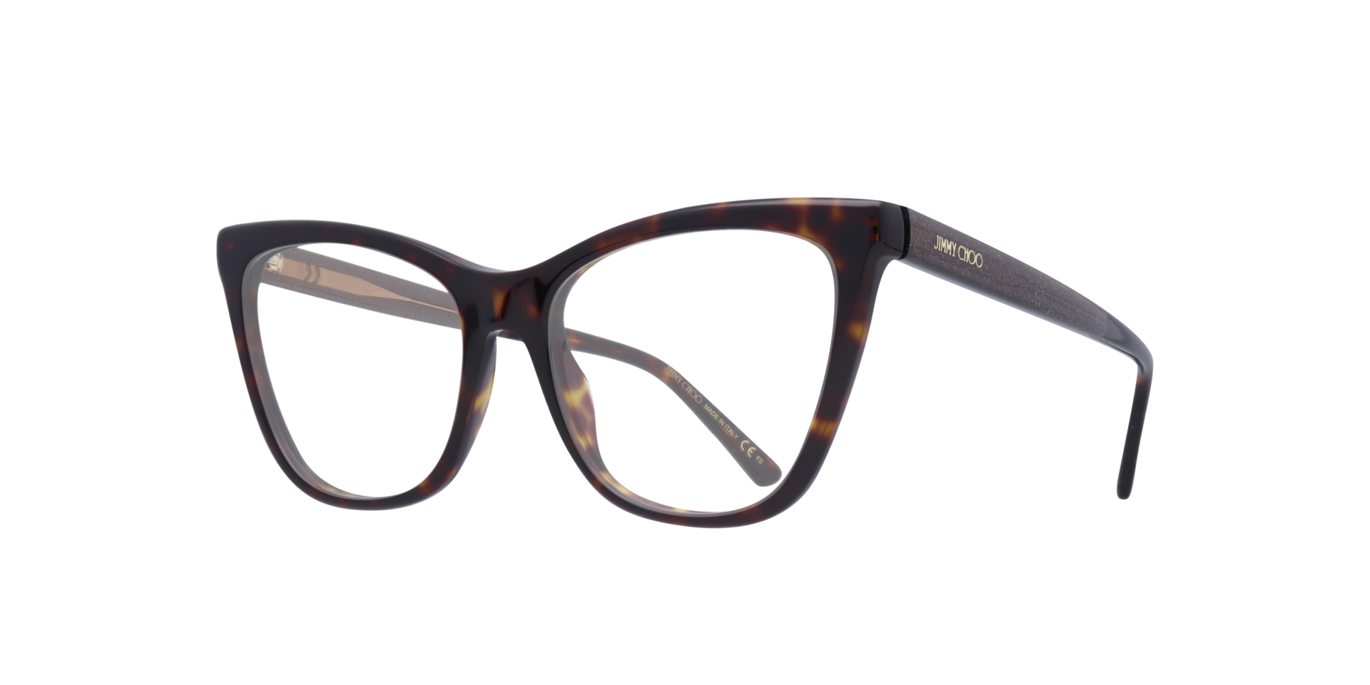 JC361 Tortoise AcetateEyeglass Frames for Glasses Direct, Angle View