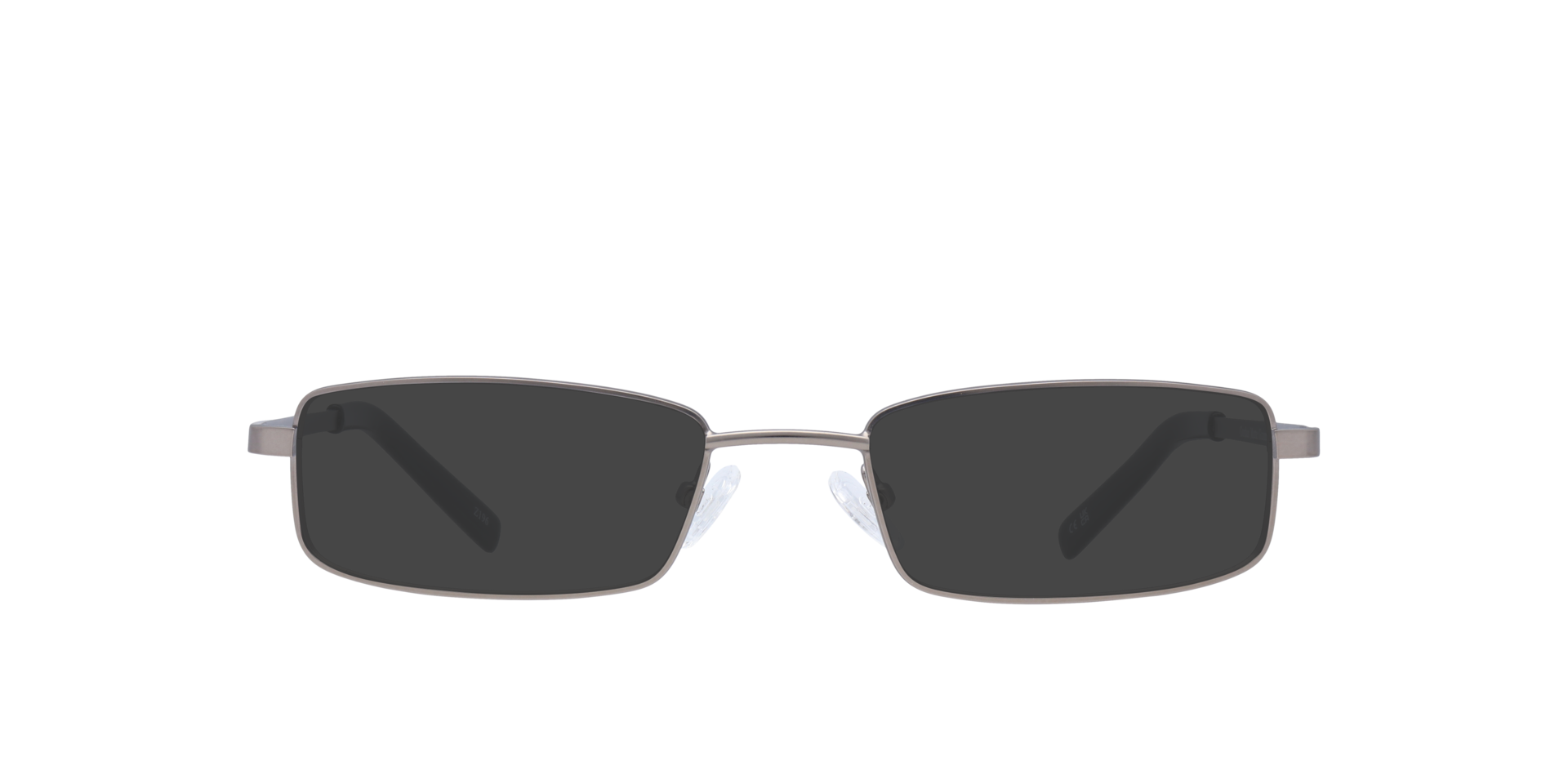 Gordan Matte Gunmetal MetalEyeglass Frames for Glasses Direct, with Tinted Lenses