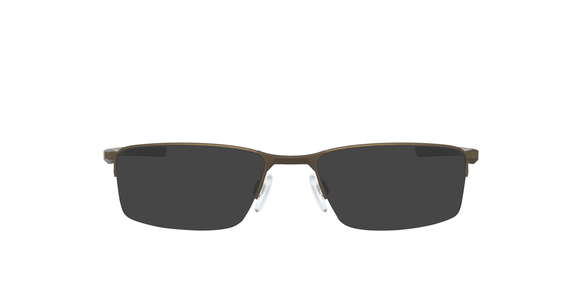 Socket 5.5 Satin Lead MetalEyeglass Frames for Glasses Direct, with Tinted Lenses