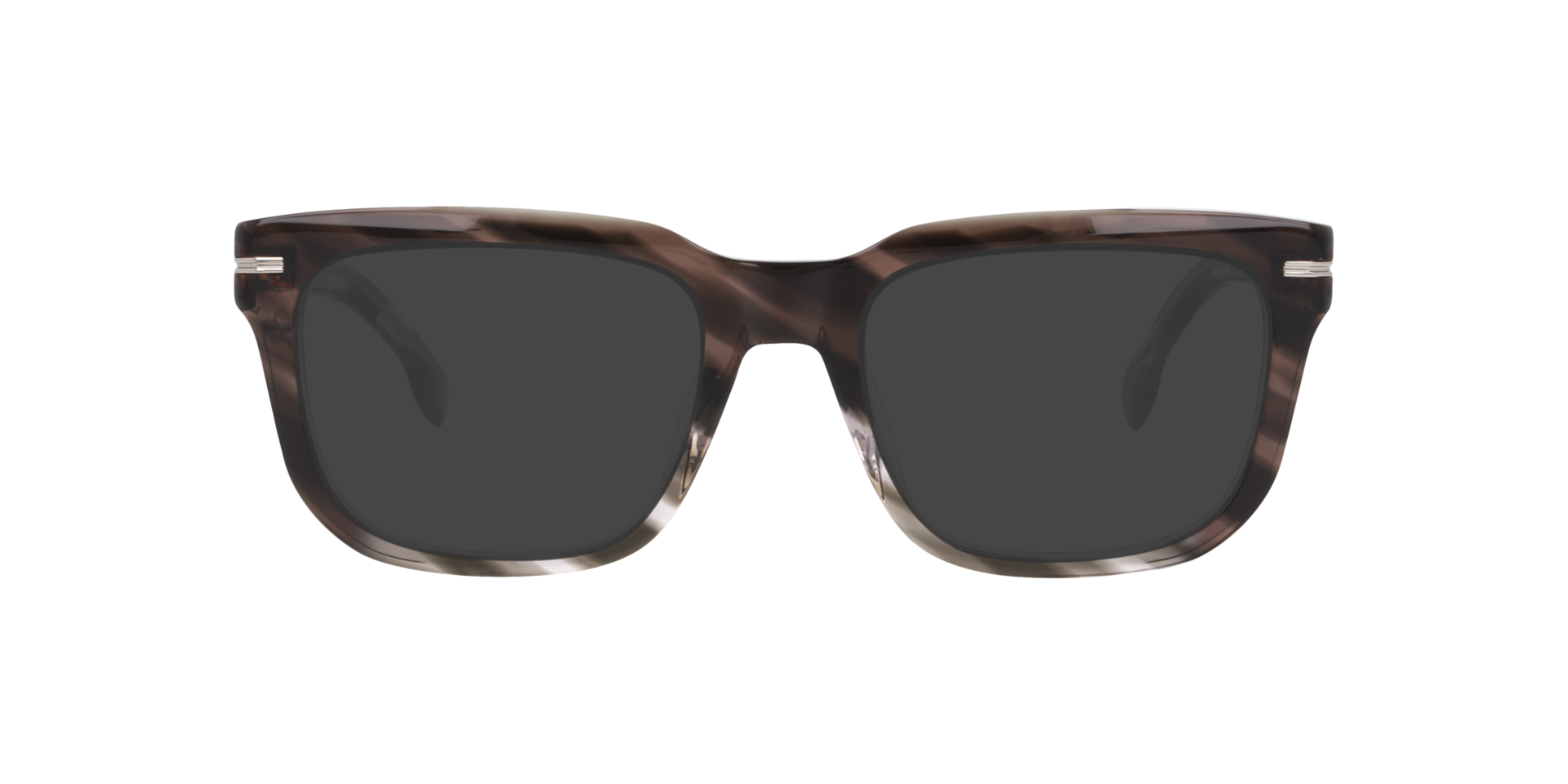 Boss 1746/G Brown Grey AcetateEyeglass Frames for Glasses Direct, with Tinted Lenses