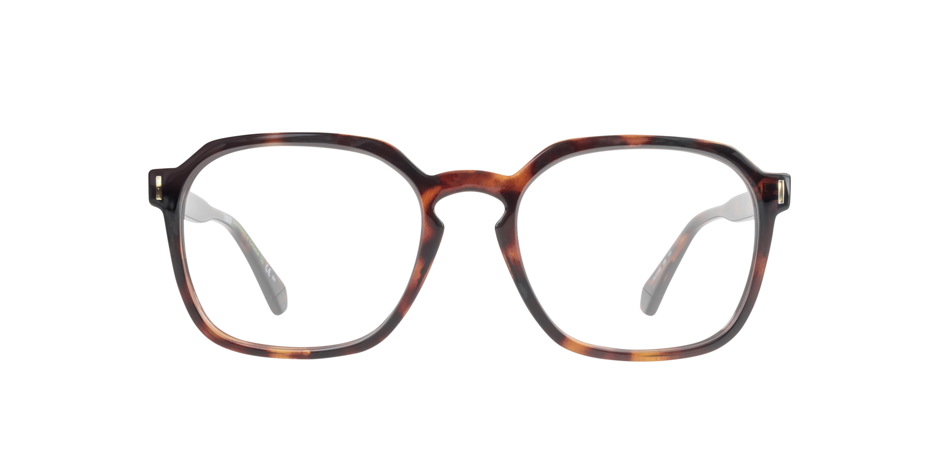 PLD D482 Tortoise PlasticEyeglass Frames for Glasses Direct, Front View