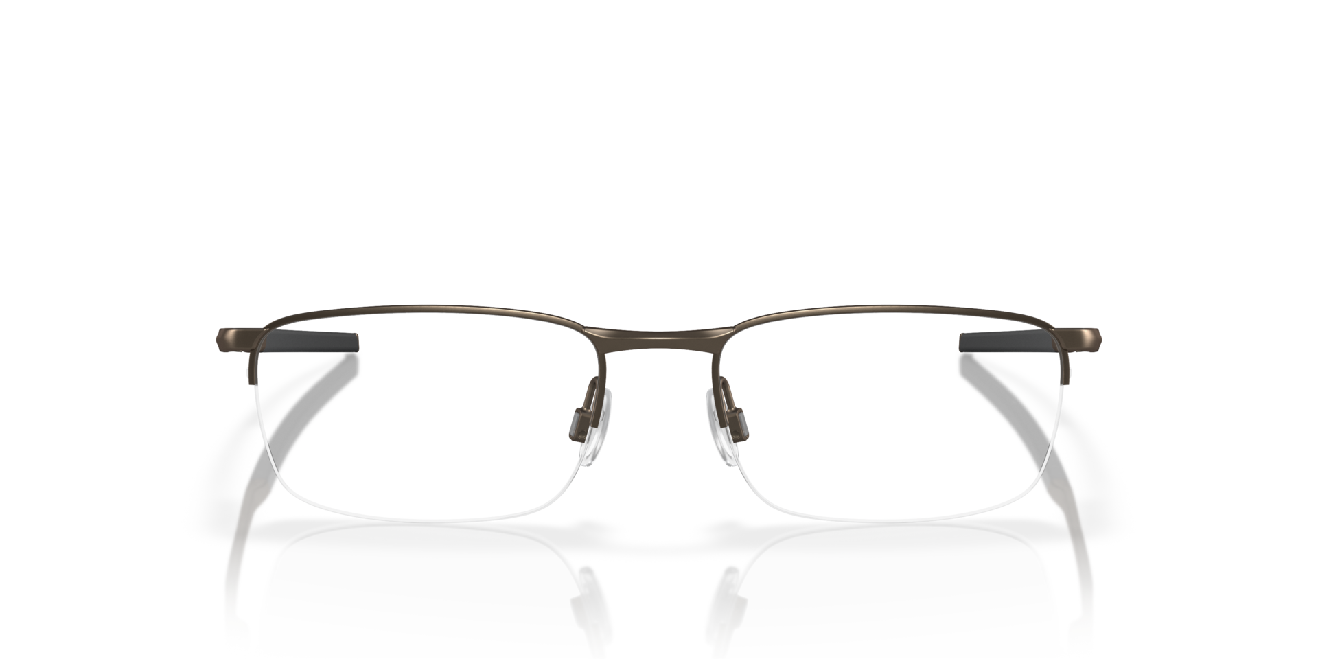 Barrelhouse™ 0.5 Pewter MetalEyeglass Frames for Glasses Direct, Front View