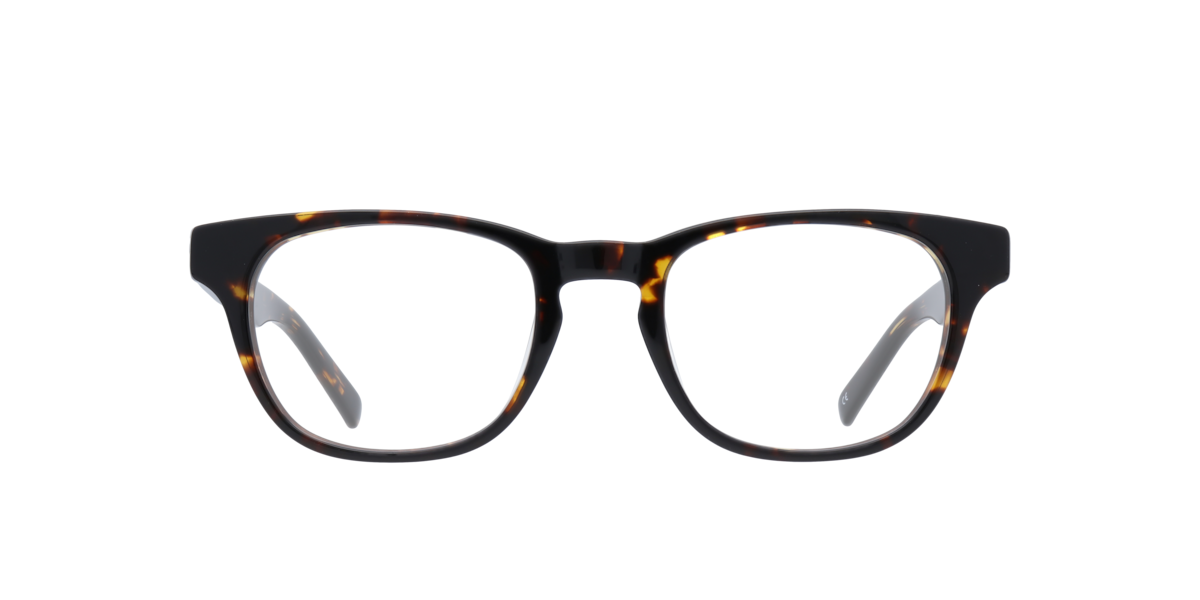 Gd Collection Unisex Tortoise Rectangle Acetate Eyeglasses Online - Full Rim - Andi
