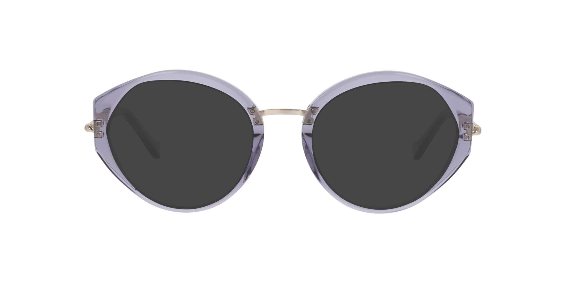 Nyla Crystal Grey AcetateEyeglass Frames for Glasses Direct, with Tinted Lenses