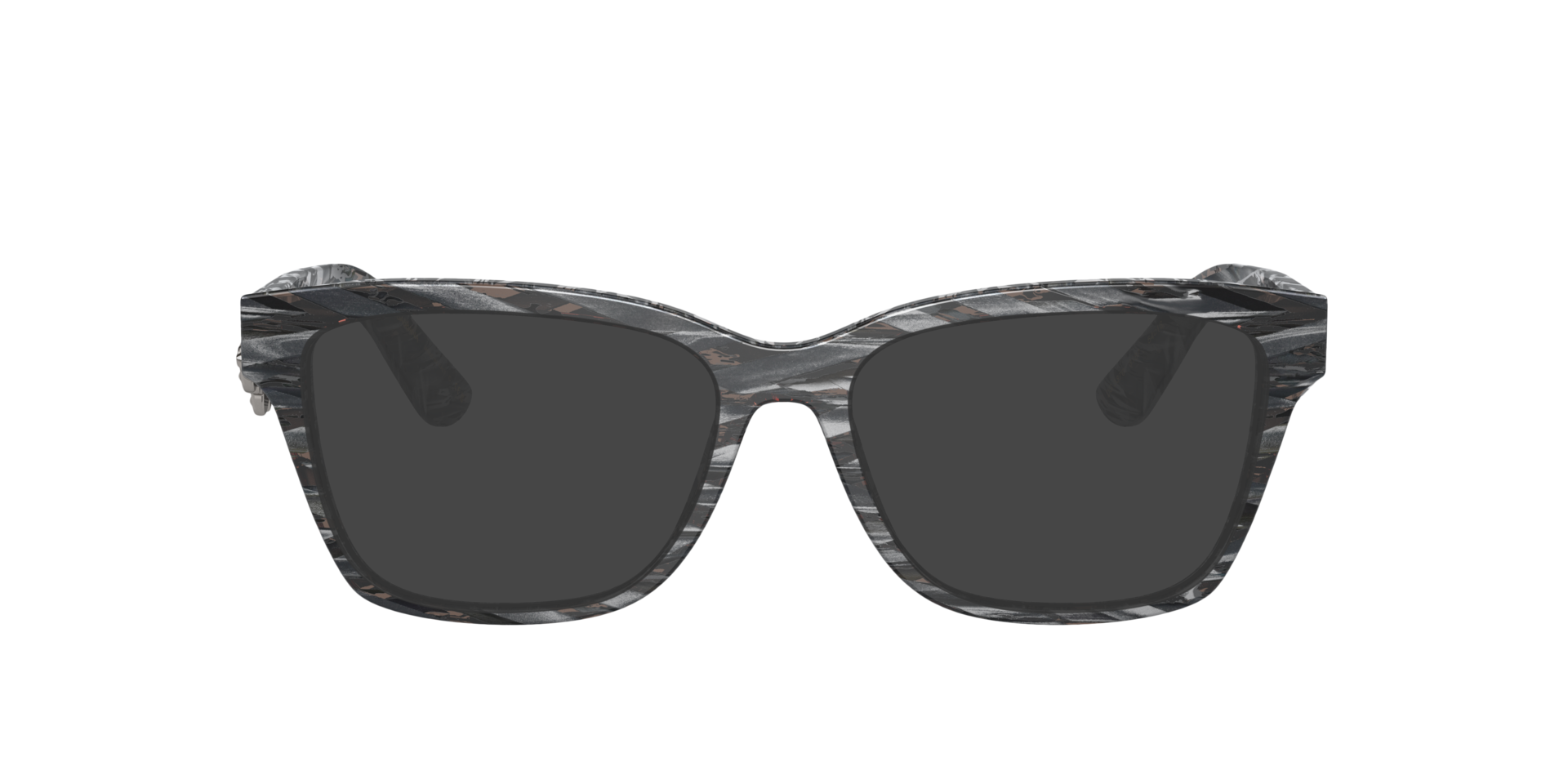 DG3370 Striped Black AcetateEyeglass Frames for Glasses Direct, with Tinted Lenses