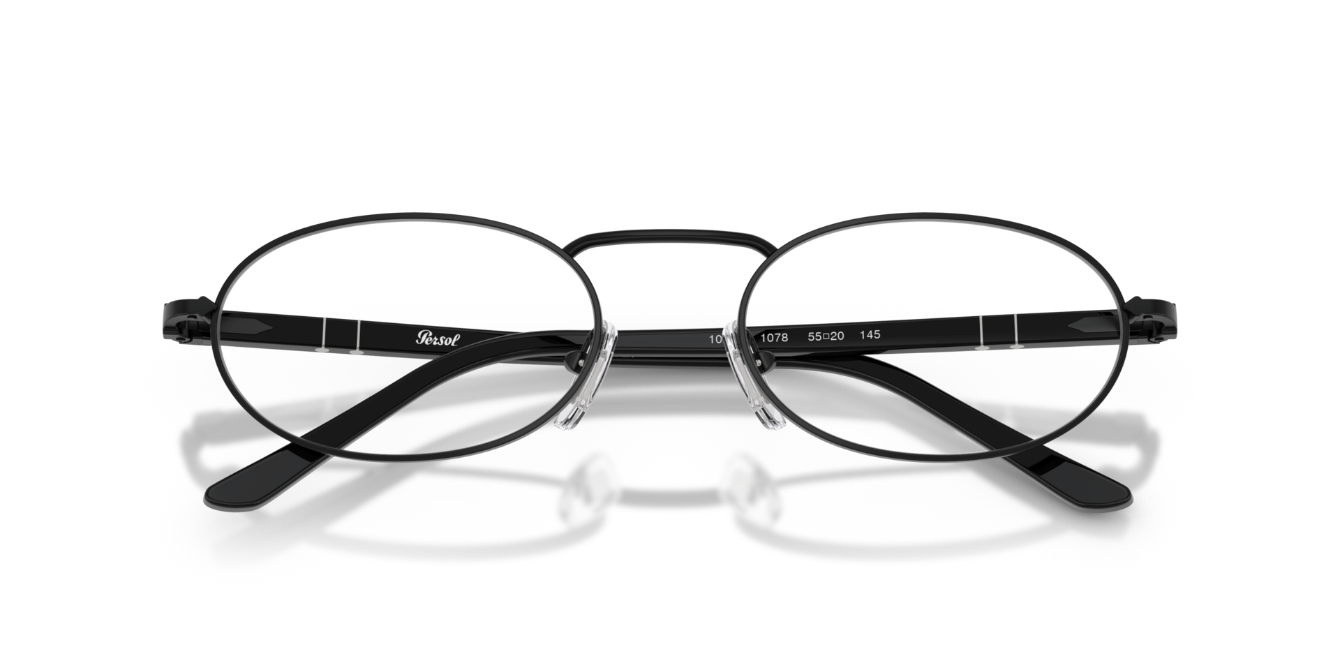 PO1023V Black MetalEyeglass Frames for Glasses Direct, Closed View