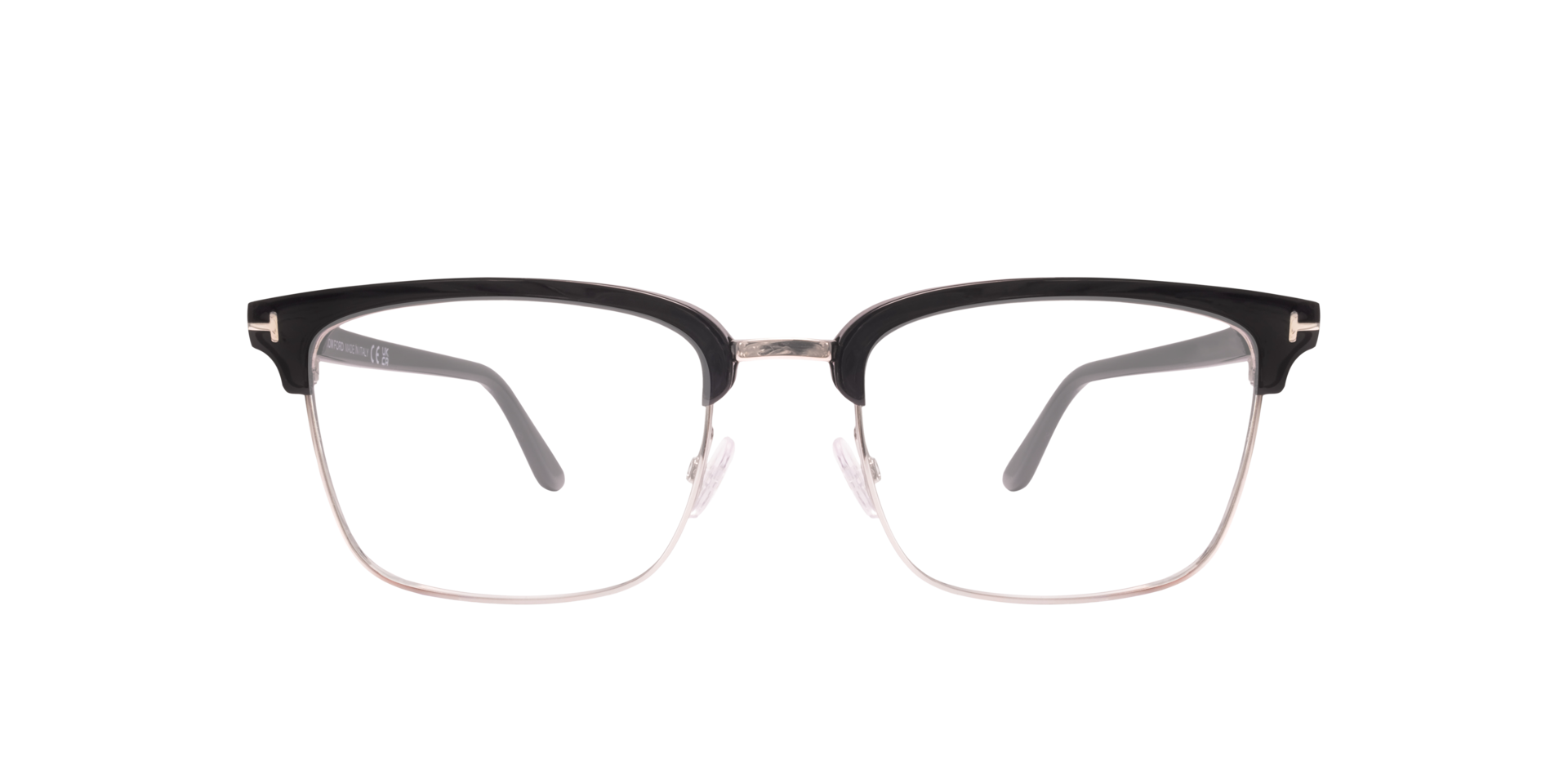 FT5504 Black AcetateEyeglass Frames for Glasses Direct, Front View