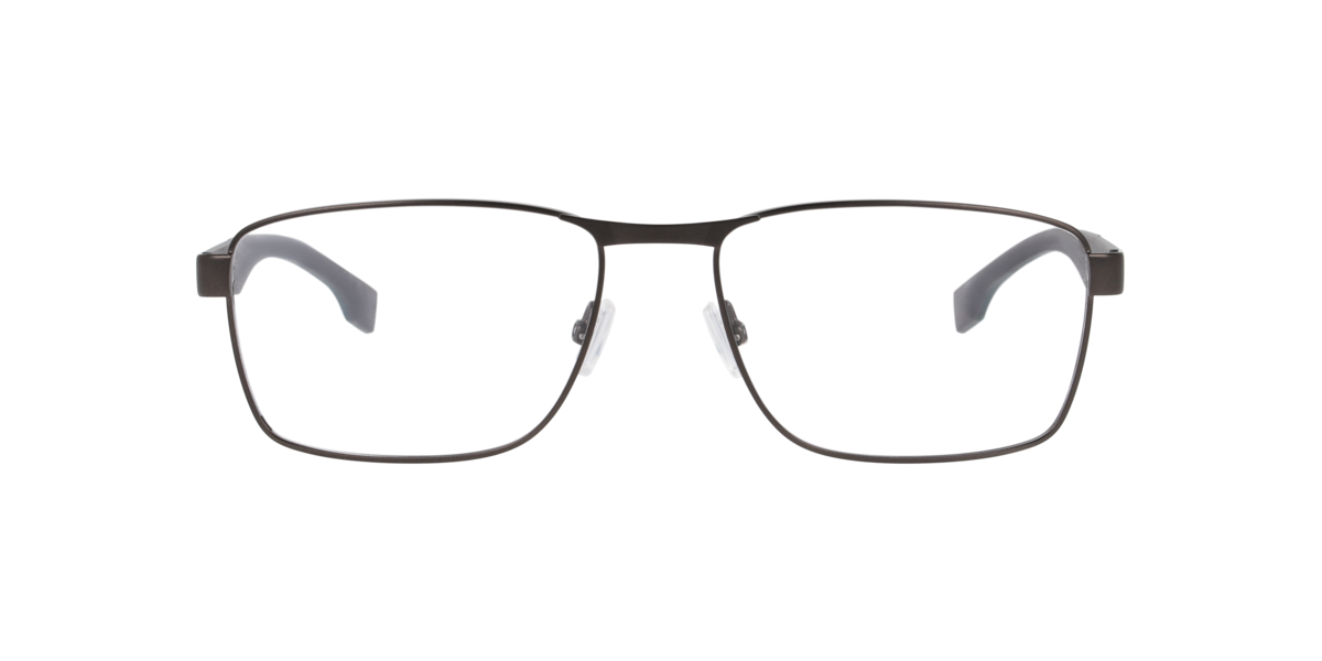 Hugo Boss Men's Black Square Metal Eyeglasses Online - Full Rim - Boss 1830