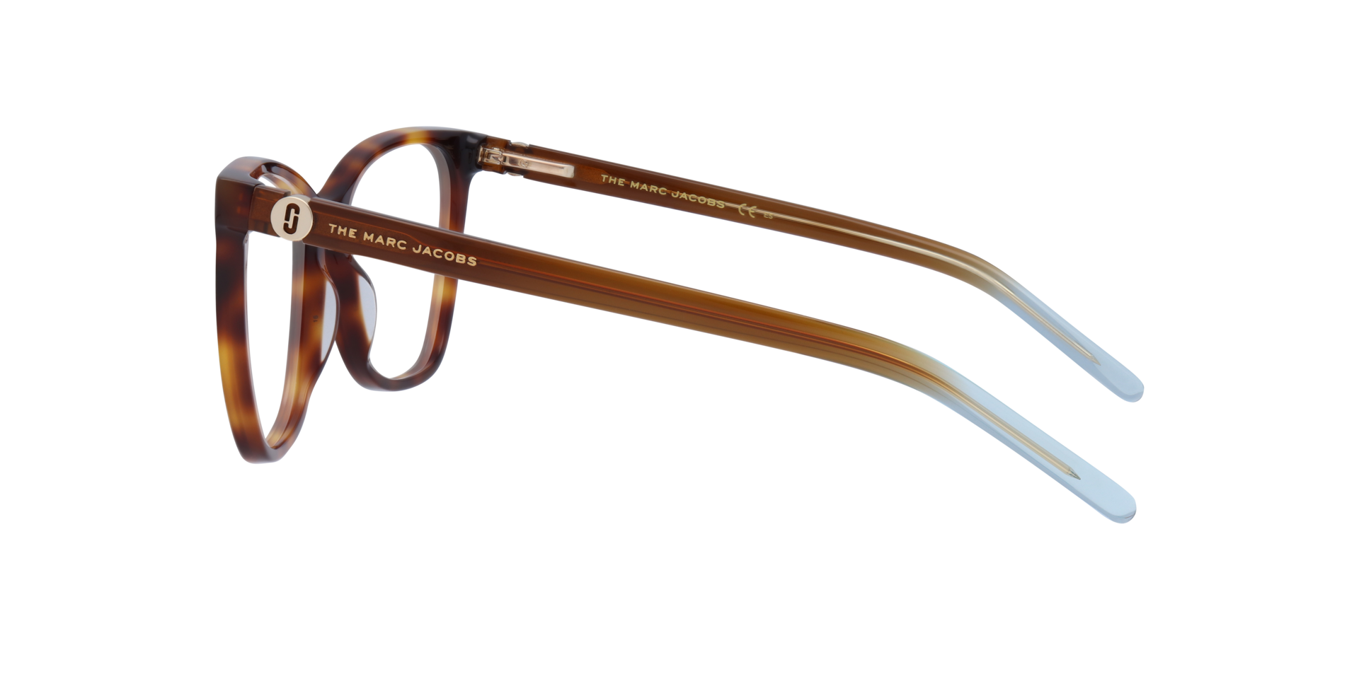 MARC 600 Tortoise AcetateEyeglass Frames for Glasses Direct, Side View
