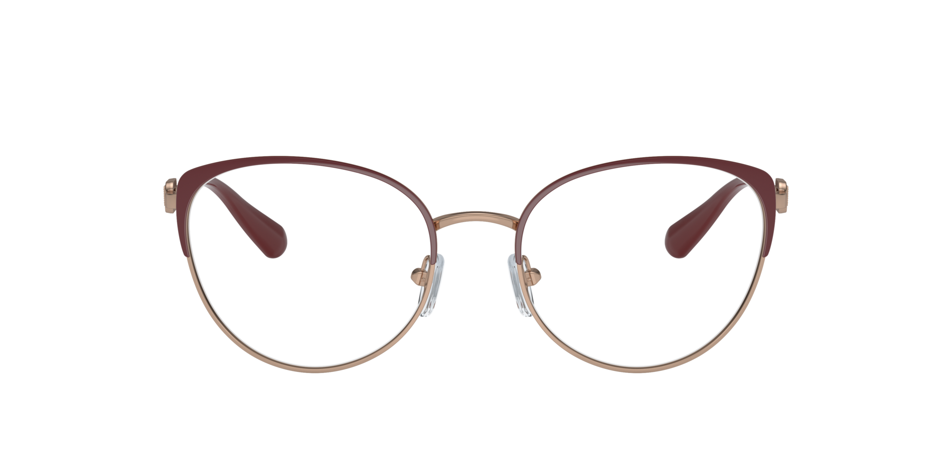 Shiny Rose Gold/Bordeaux EA1150 -  Metal