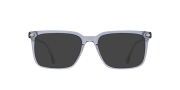 Crystal Grey Gunner -  Acetate Sunglasses