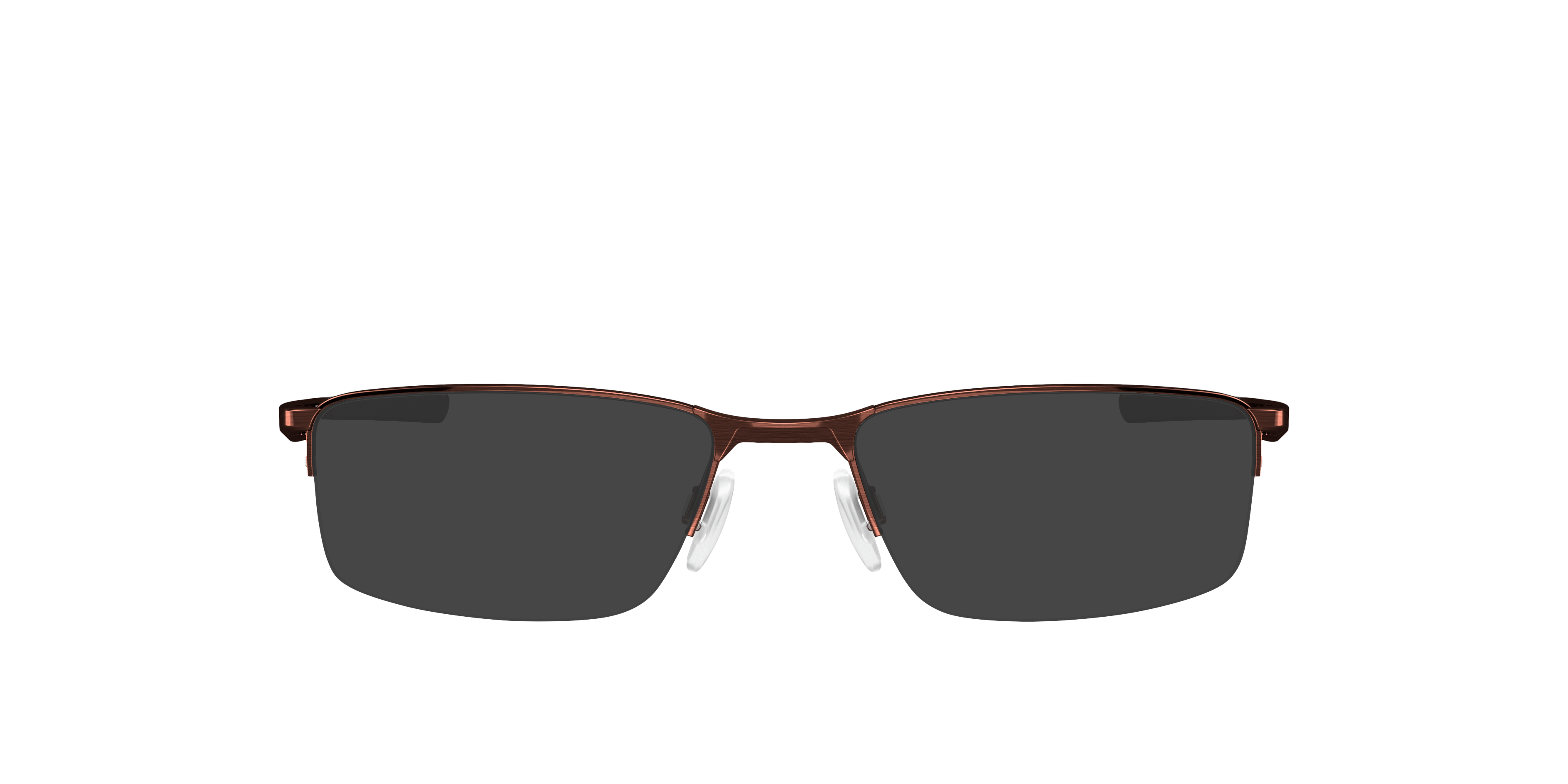 Socket 5.5 Brushed Grenache MetalEyeglass Frames for Glasses Direct, with Tinted Lenses