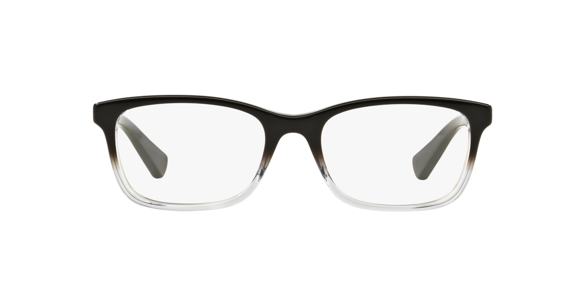 Ralph Women's Black Square Acetate Eyeglasses Online - Full Rim - Ra7069