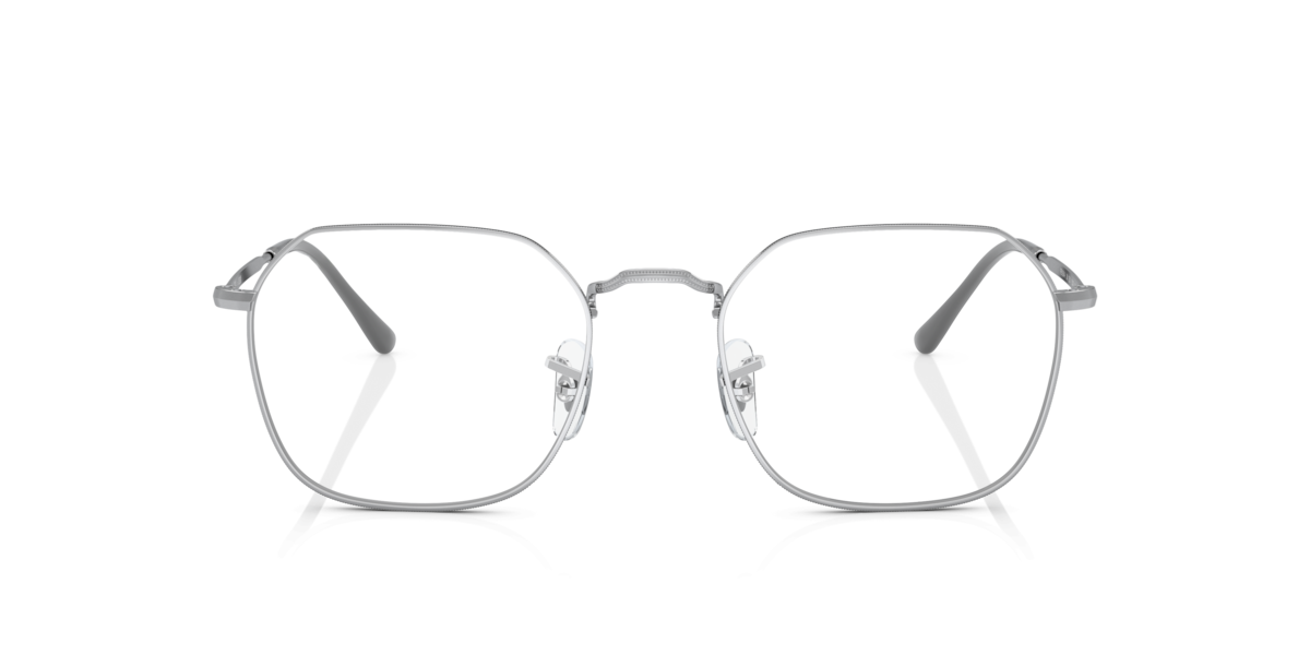 Ray-Ban Unisex Silver Irregular Metal Eyeglasses Online - Full Rim - Rb3694v