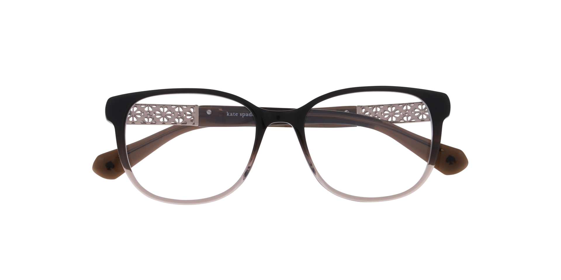 KS LYSSA 2/G Brown AcetateEyeglass Frames for Glasses Direct, Closed View