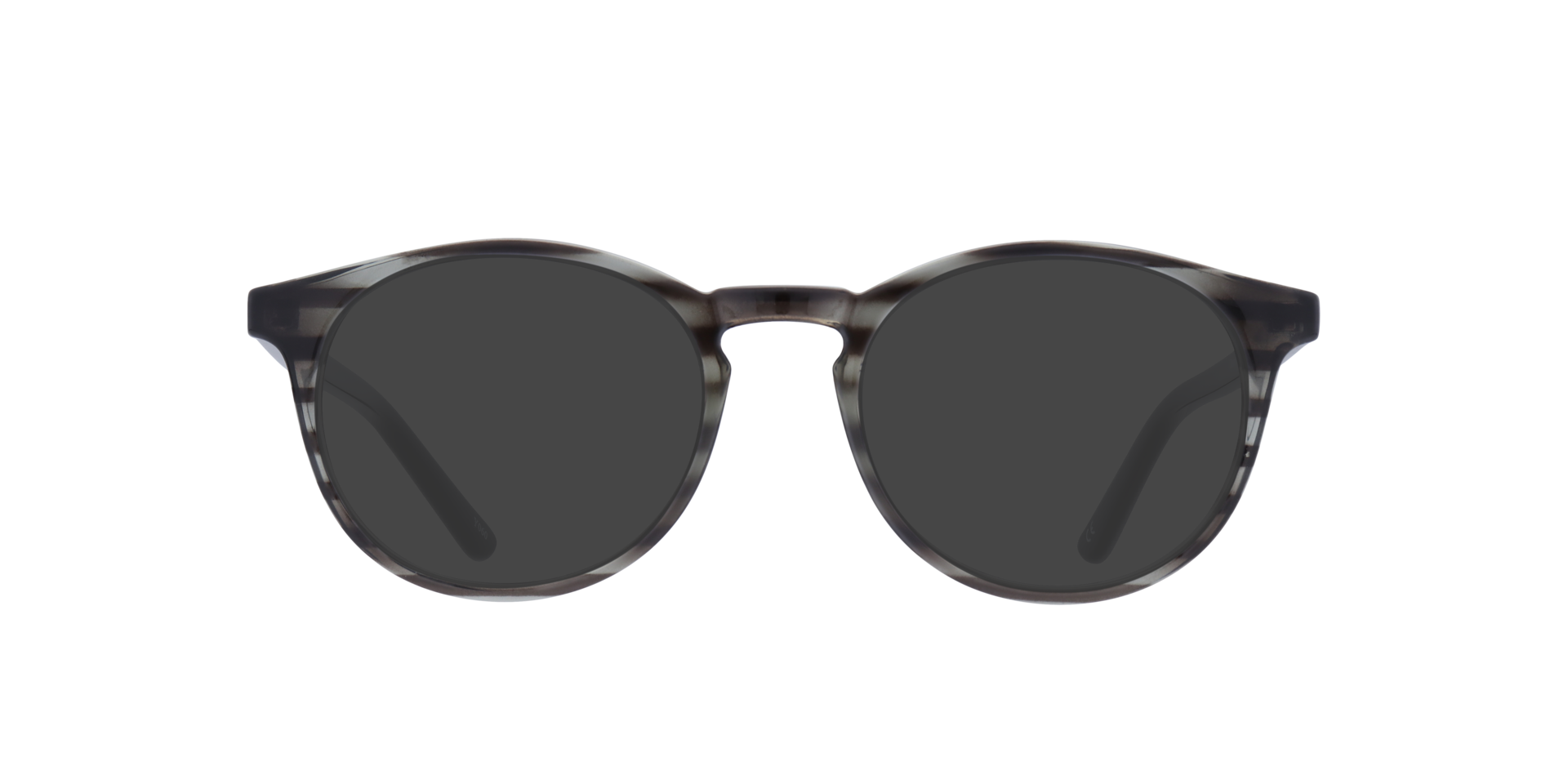 Deon Grey Horn PlasticEyeglass Frames for Glasses Direct, with Tinted Lenses