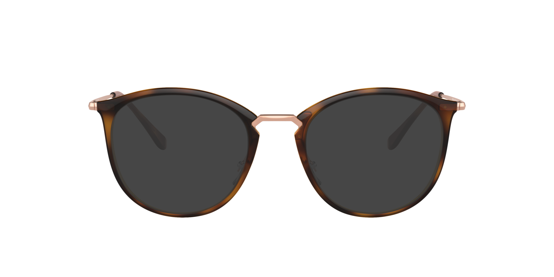 RB7140 Optics Striped Havana PlasticEyeglass Frames for Glasses Direct, with Tinted Lenses