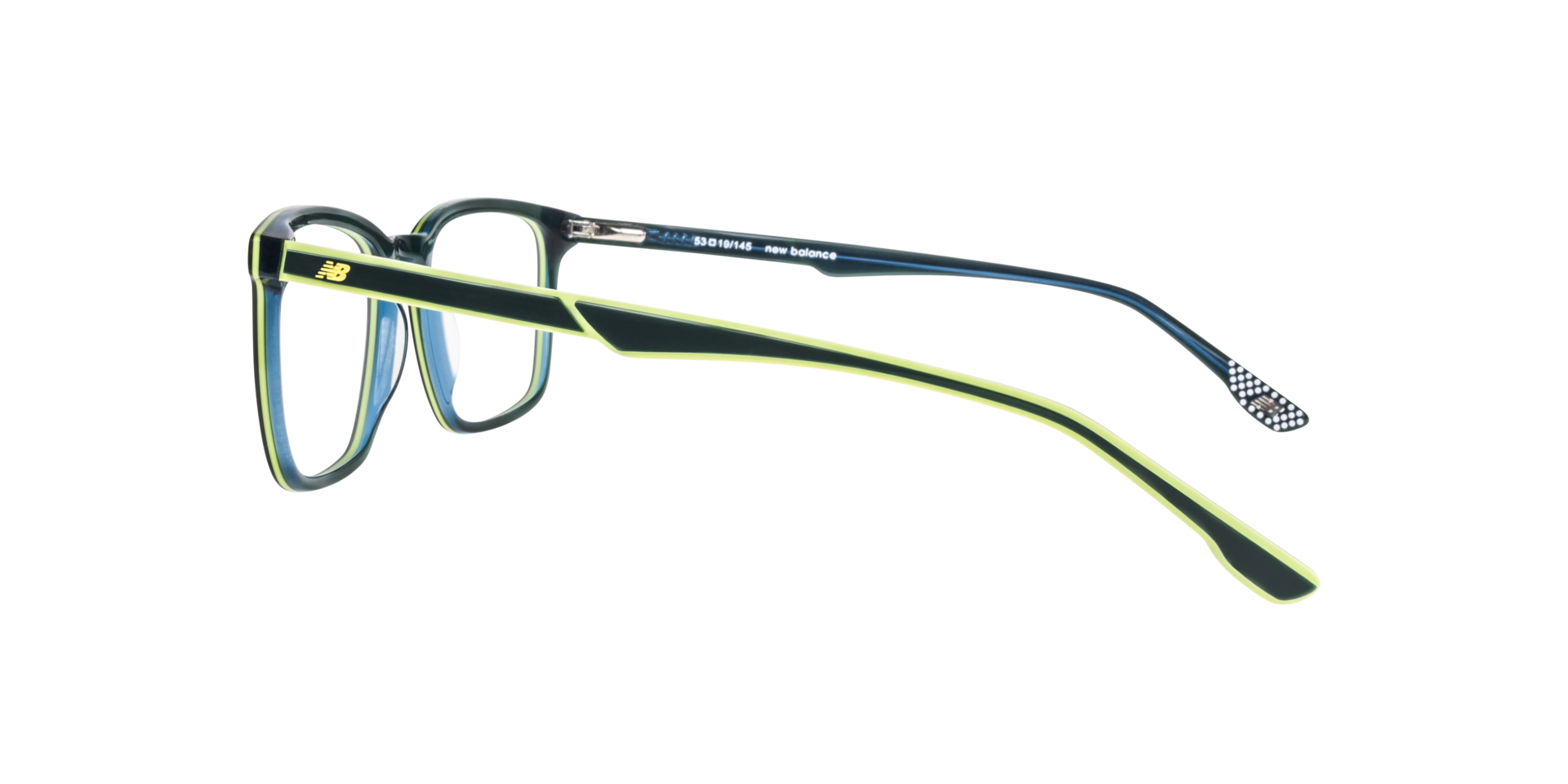 NB4163 Green AcetateEyeglass Frames for Glasses Direct, Side View