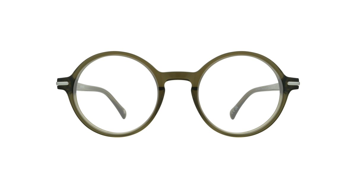 Translucent Khaki Green round Acetate eyeglasses Online - Full Rim - Kilburn
