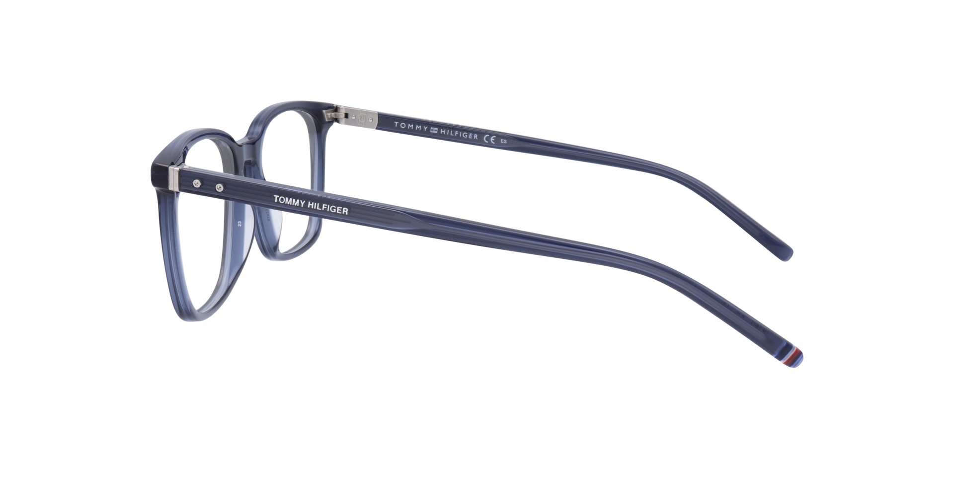 TH 1942 Blue AcetateEyeglass Frames for Glasses Direct, Side View