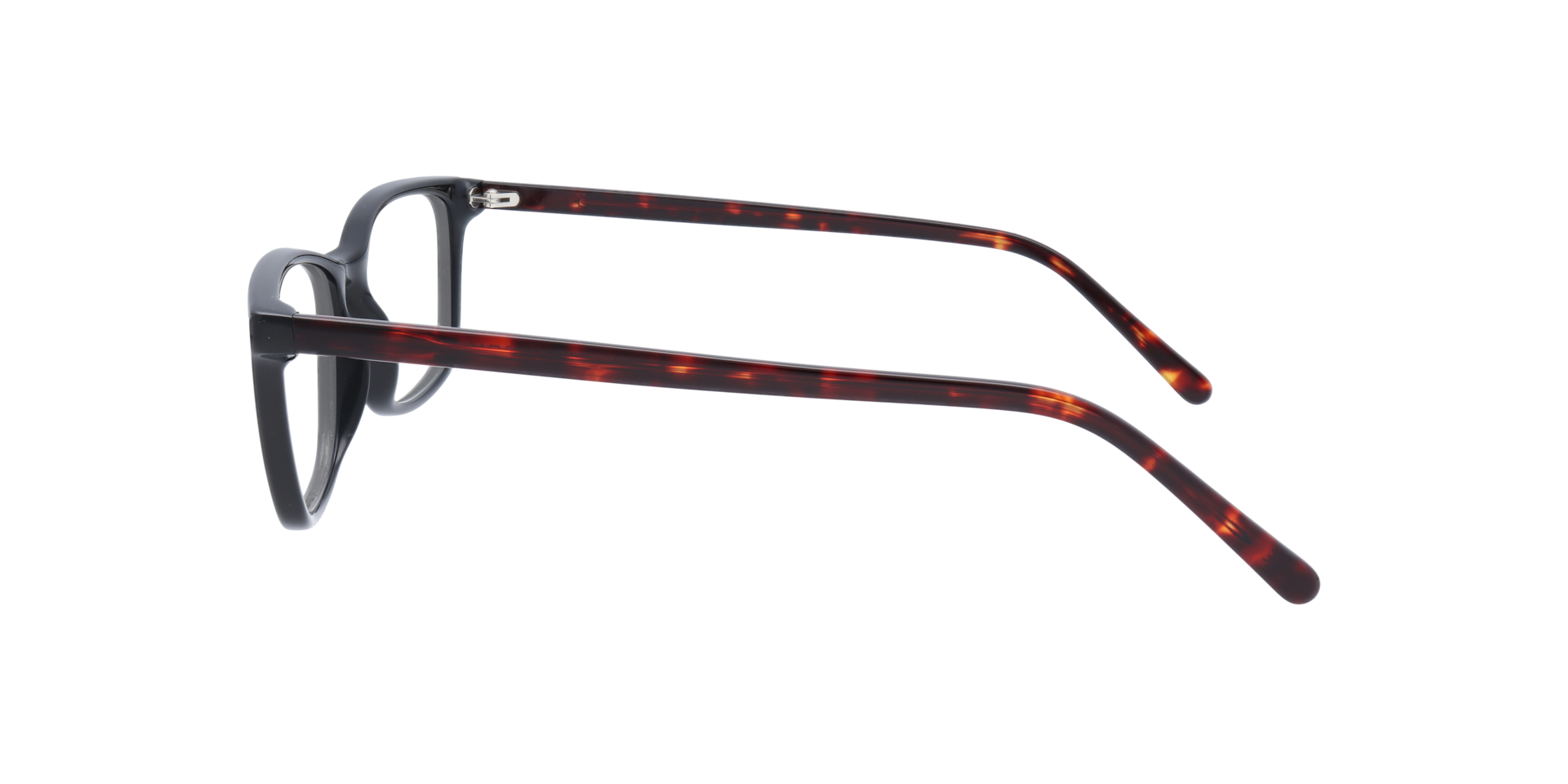 Wing Black AcetateEyeglass Frames for Glasses Direct, Side View