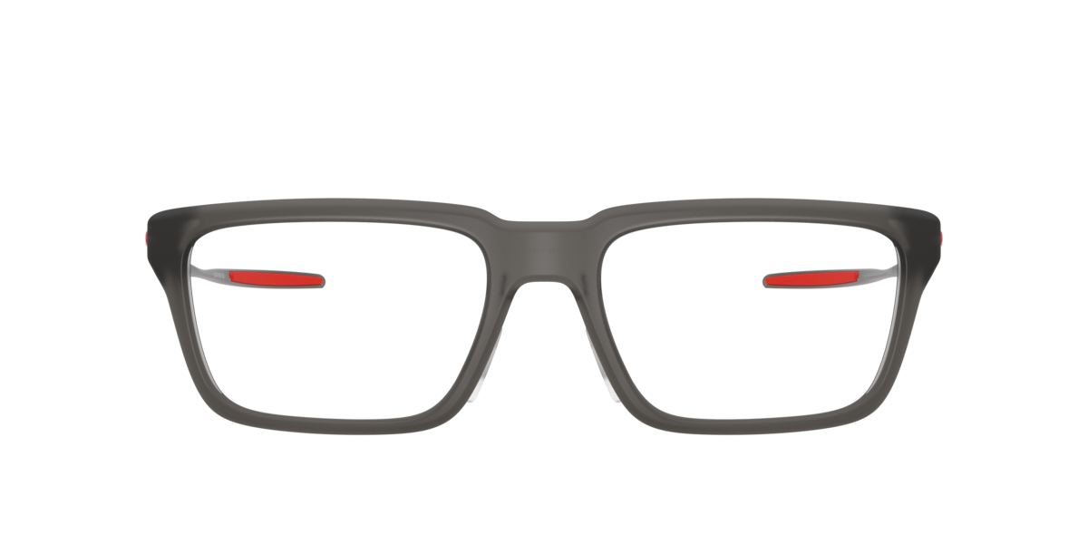 Satin Grey Smoke rectangle Plastic eyeglasses Online - Full Rim - Neoture SQ