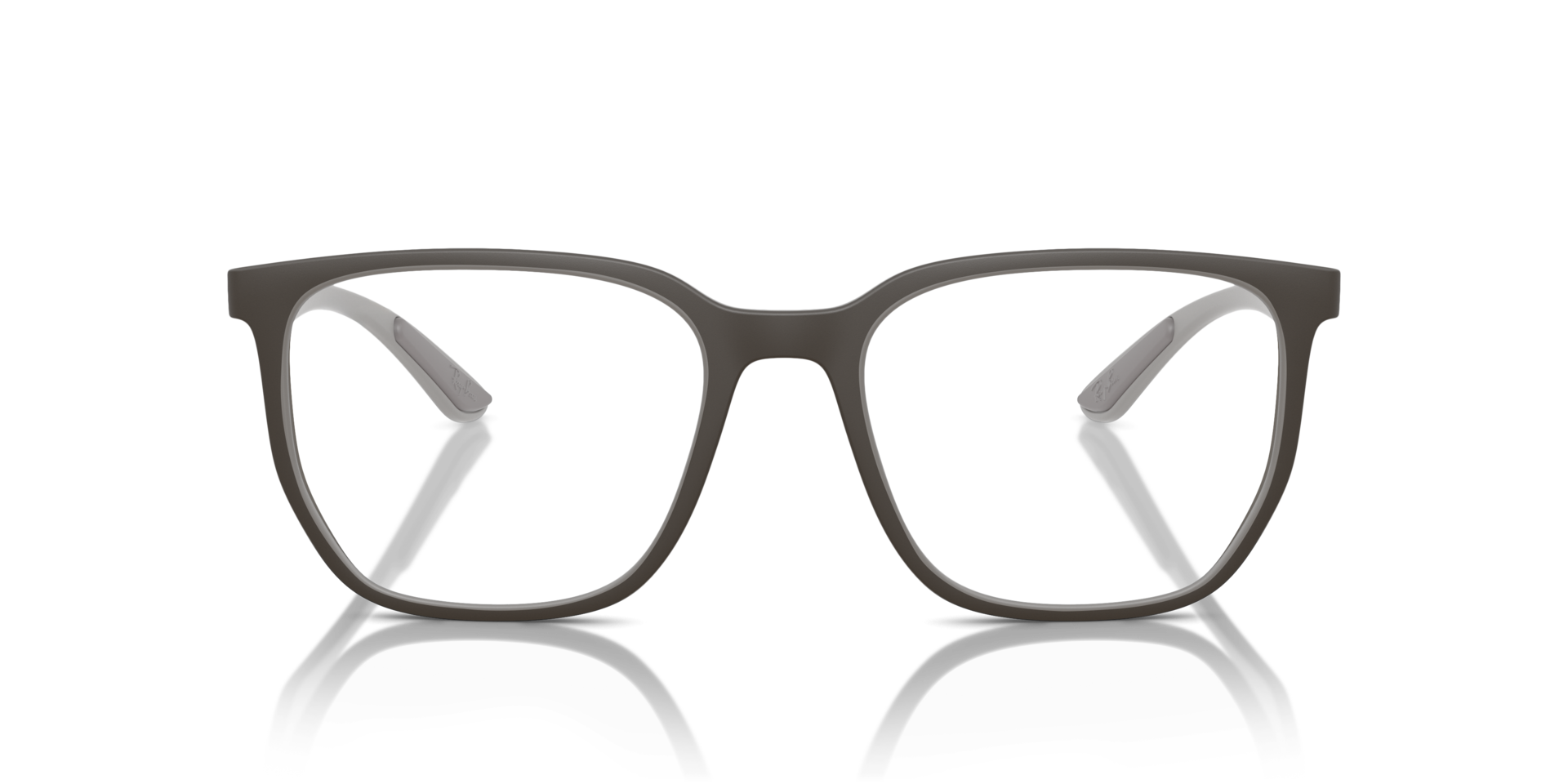 RB7235 Sand Brown PlasticEyeglass Frames for Glasses Direct, Front View