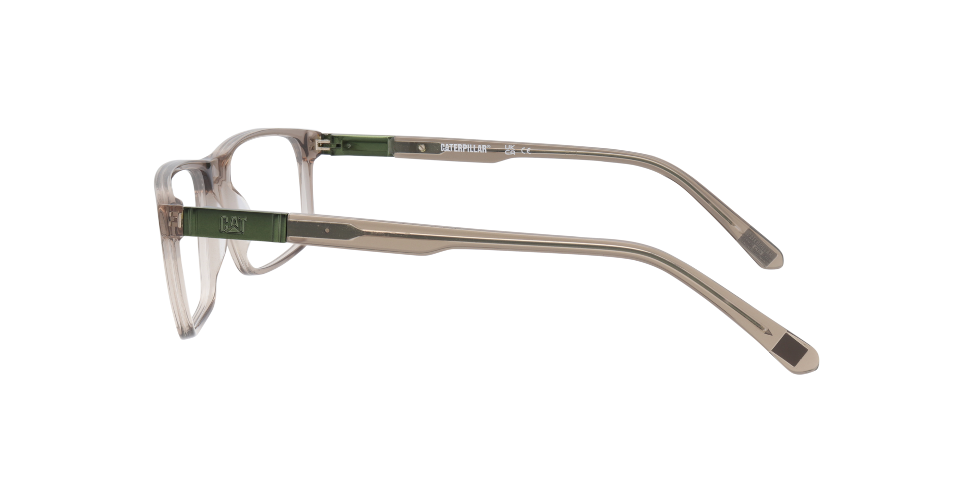 CTO 3013 Brown PlasticEyeglass Frames for Glasses Direct, Side View